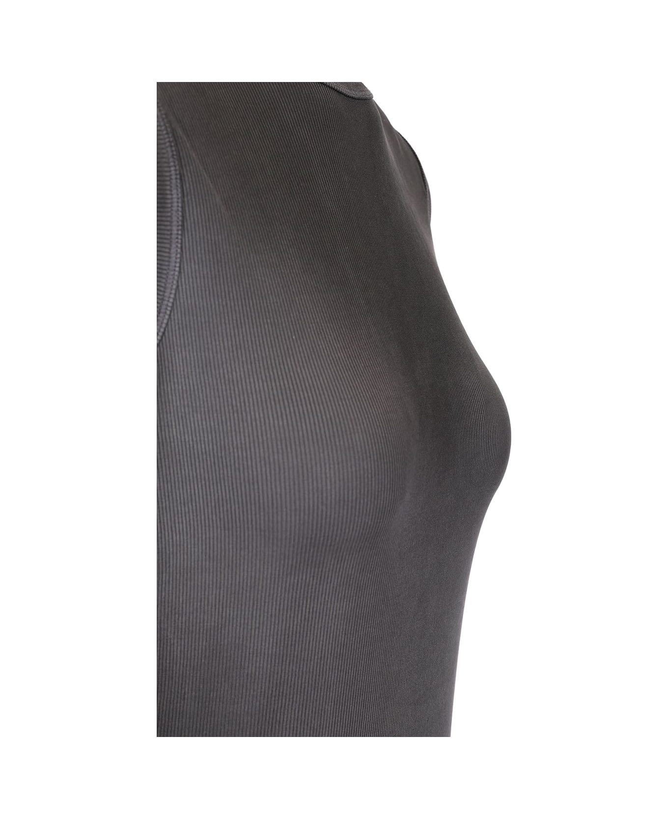 Acne Studios Slim Fit Sleeveless Top - Black