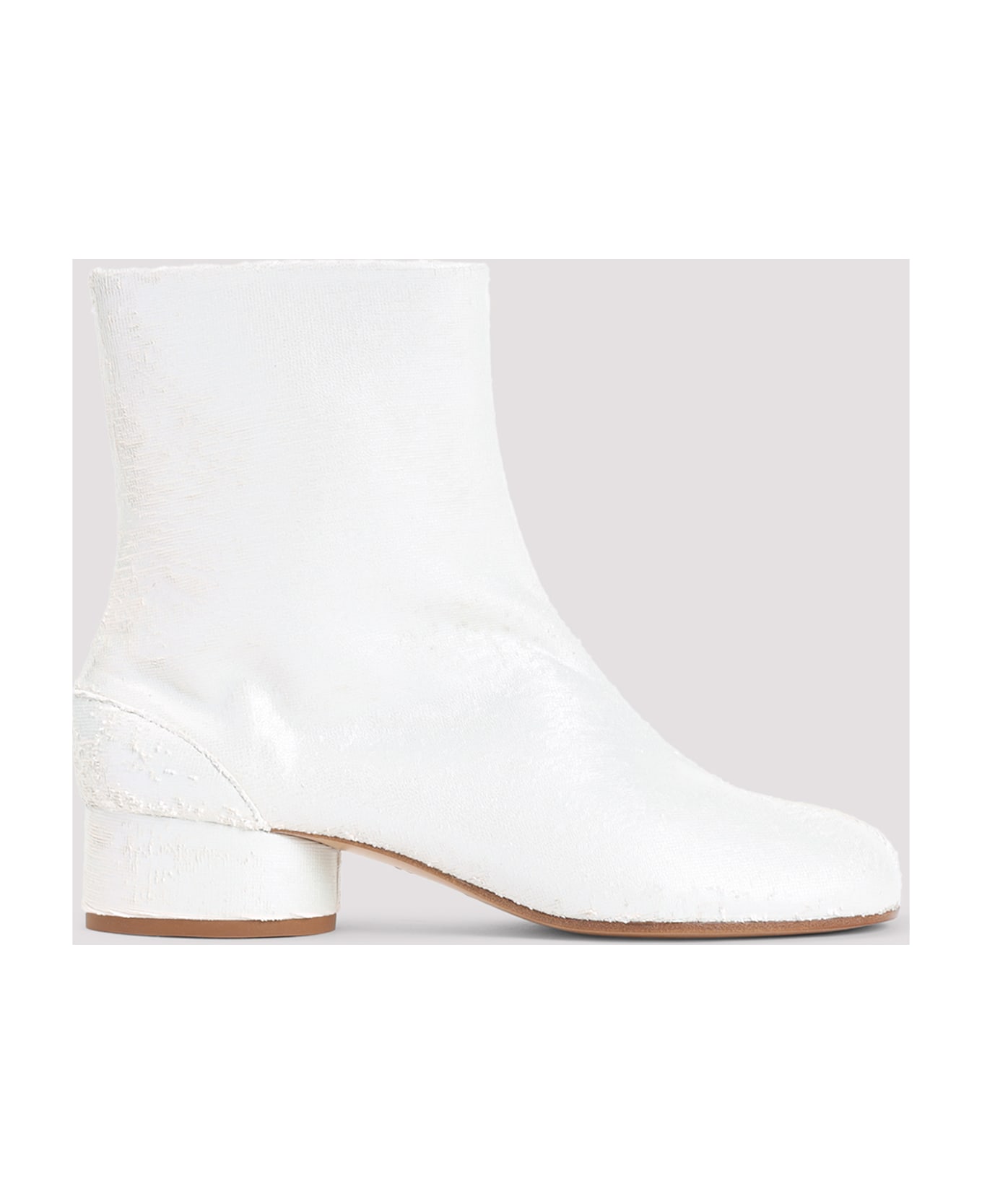 Maison Margiela Tabi H30 Ankle Boots - White Pearly