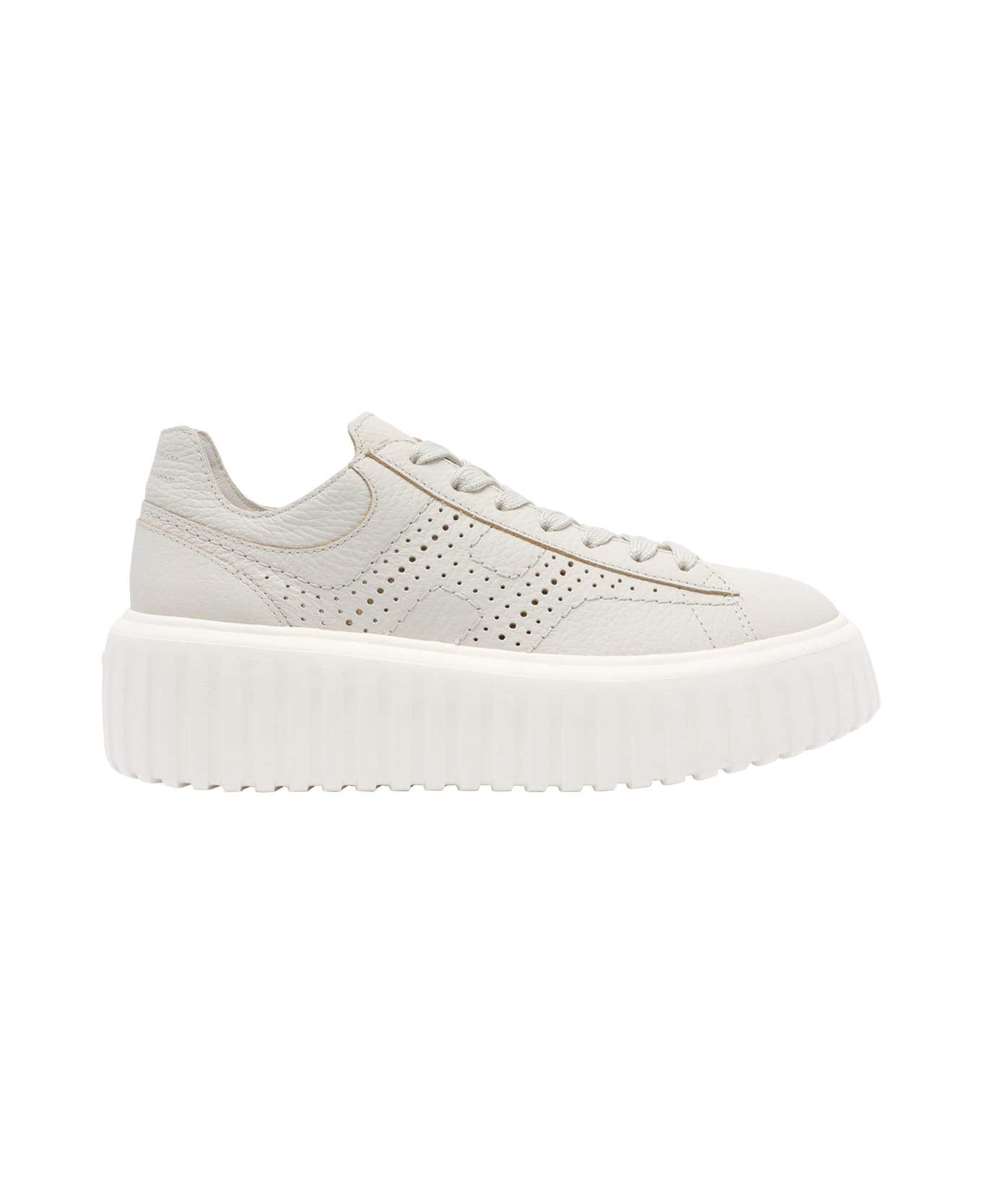 Hogan H-stripes Sneakers - Crema