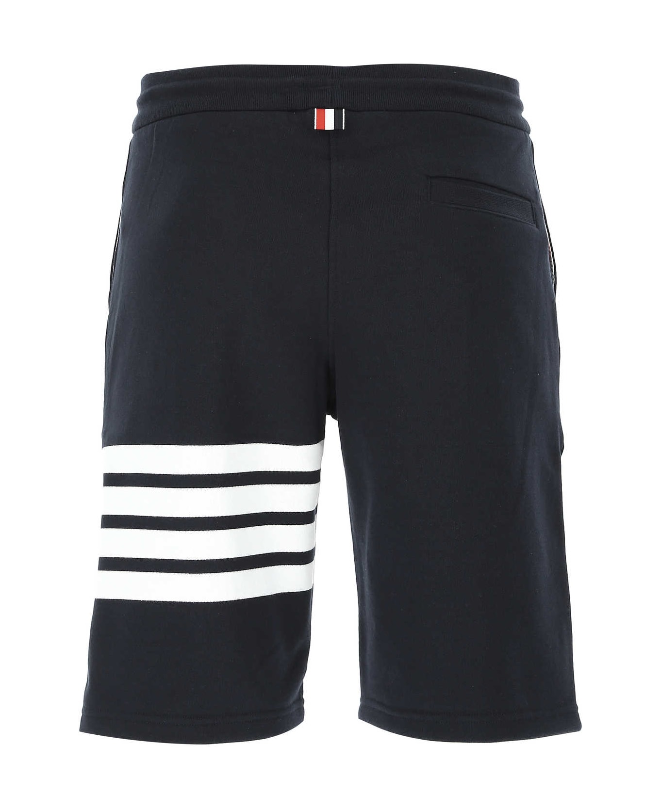 Thom Browne Dark Blue Cotton Bermuda Shorts - 461
