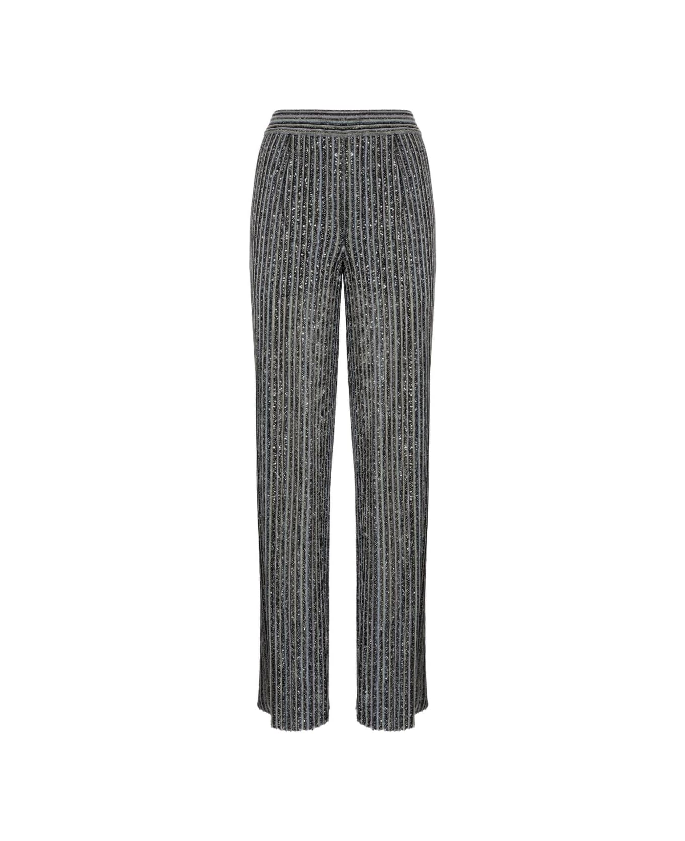 Missoni Strigh-leg Trousers - Grey