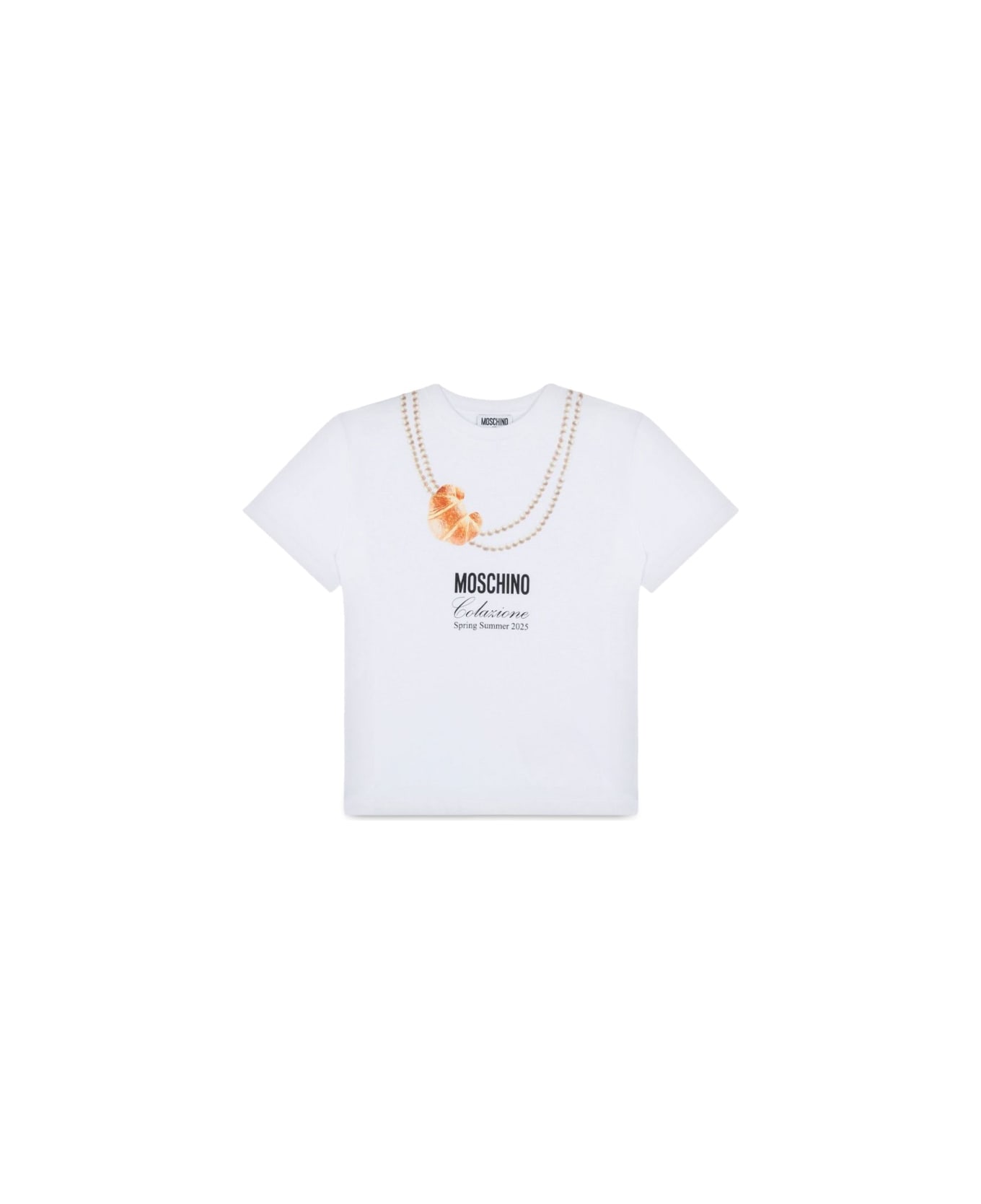 Moschino Maxi T-shirt - WHITE