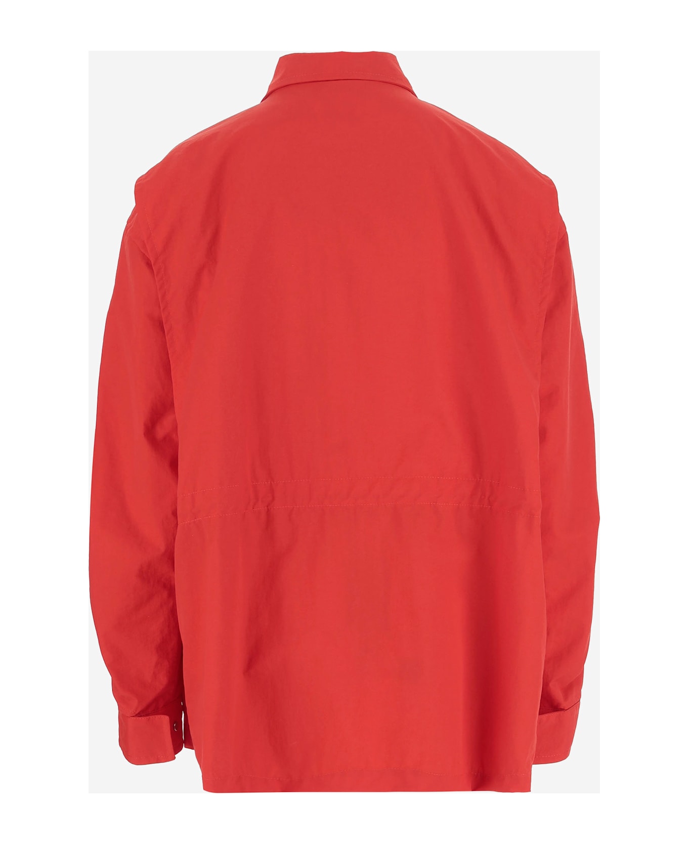 Armarium Multi Pocket Nylon Jacket - Red