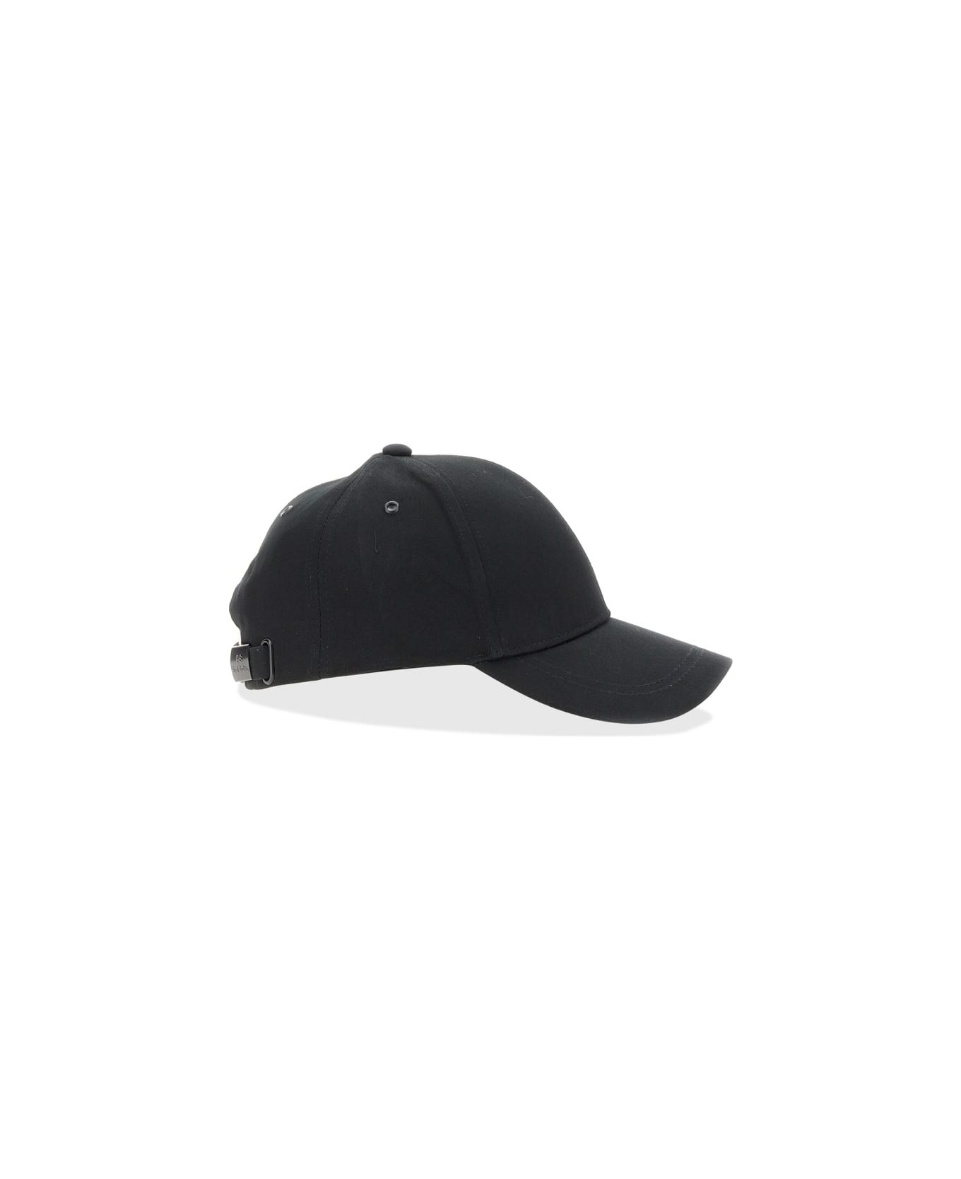 PS by Paul Smith Baseball Cap With "zebra" Logo - BLACK 帽子