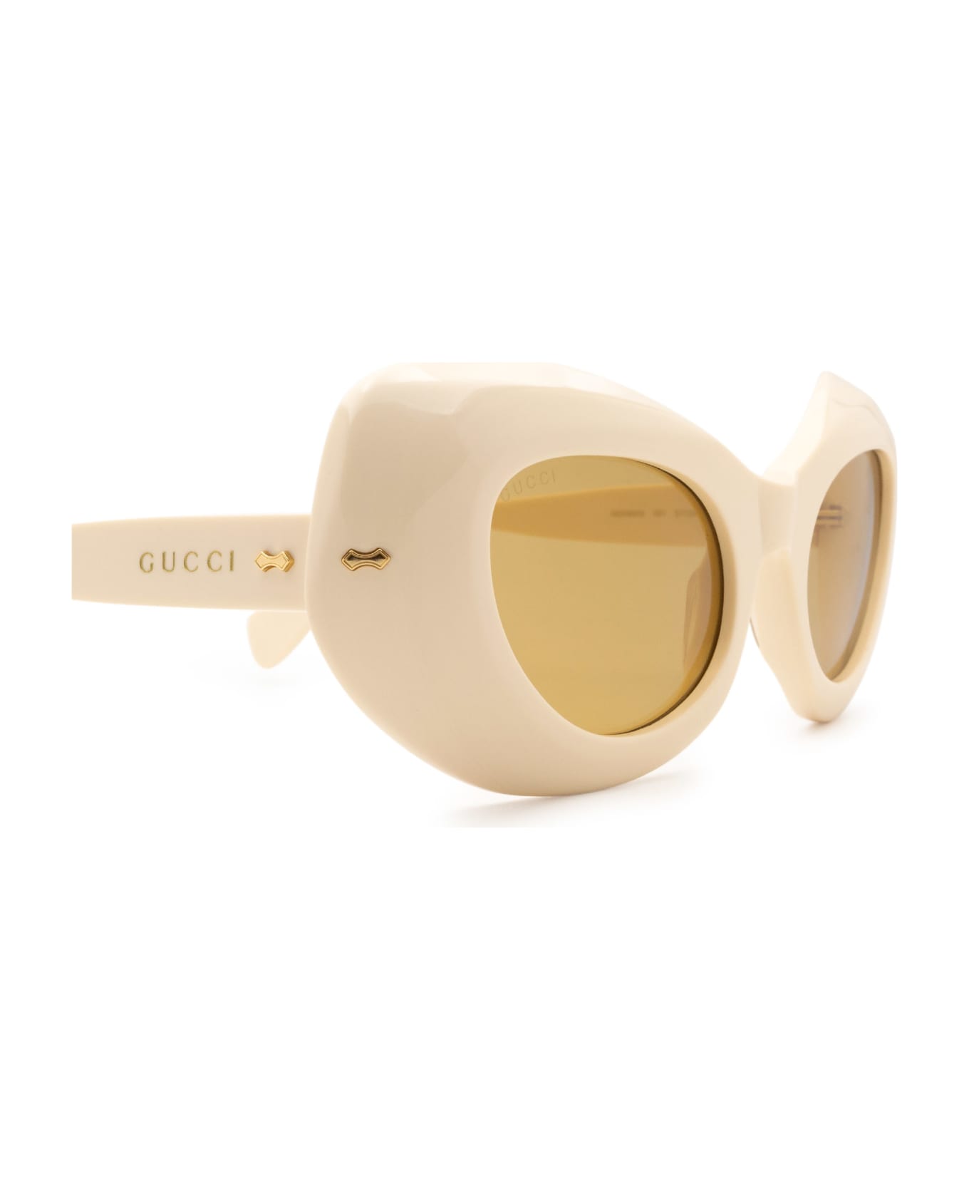 Gucci Eyewear Gg0990s White Sunglasses - White