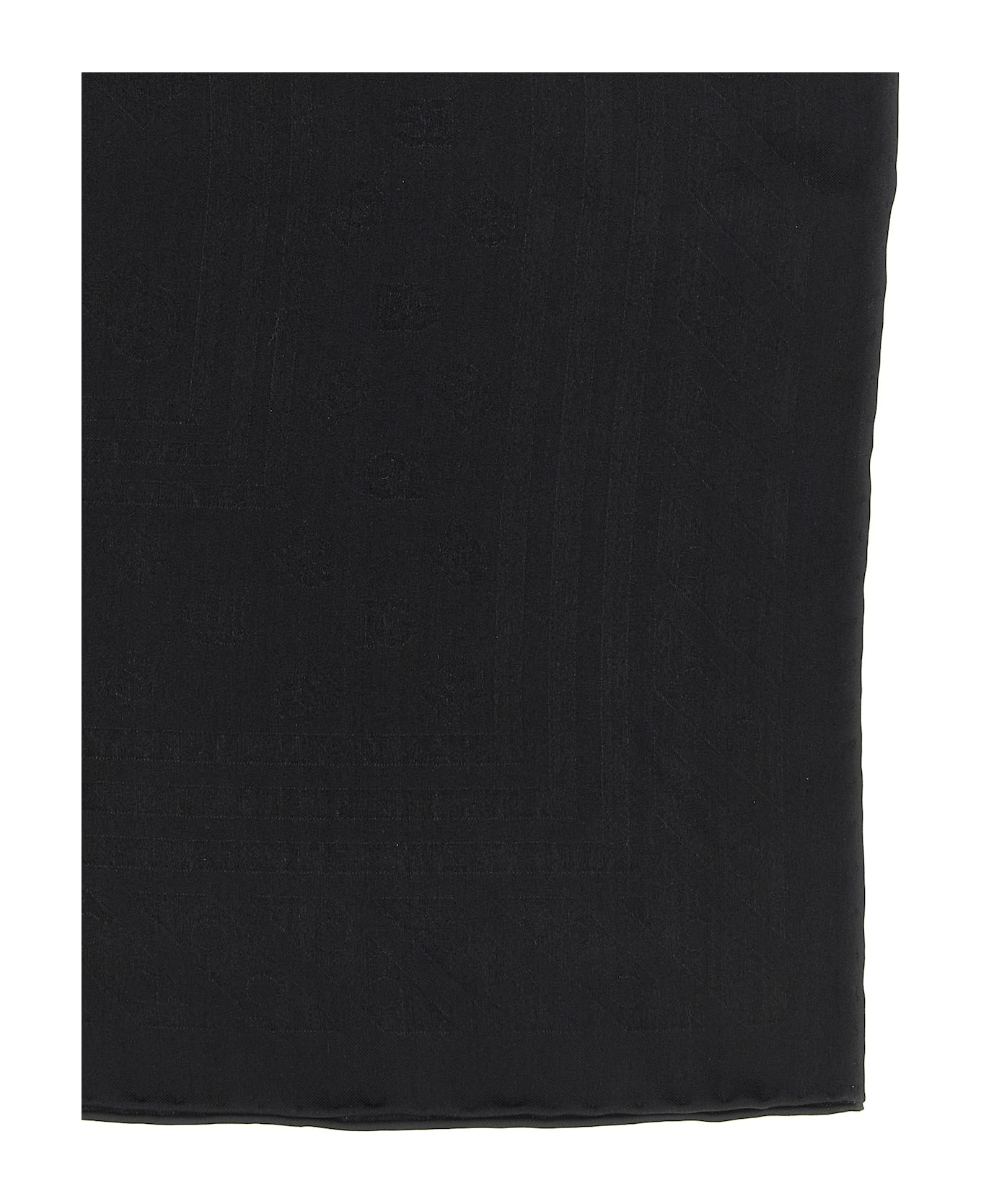 Dolce 
Gabbana Logo Scarf - Black  