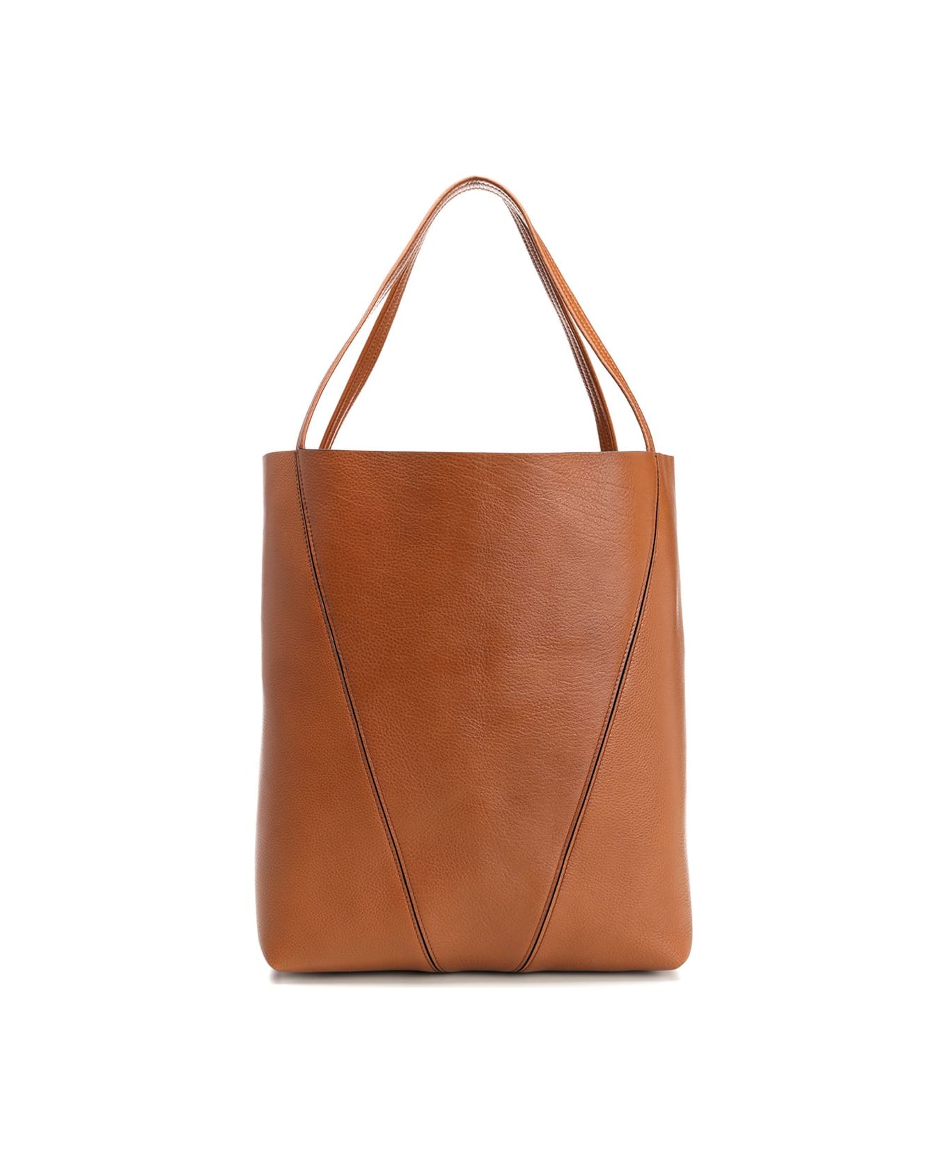Chloé Large 
spin
 Tote Bag - CLAYBROWN