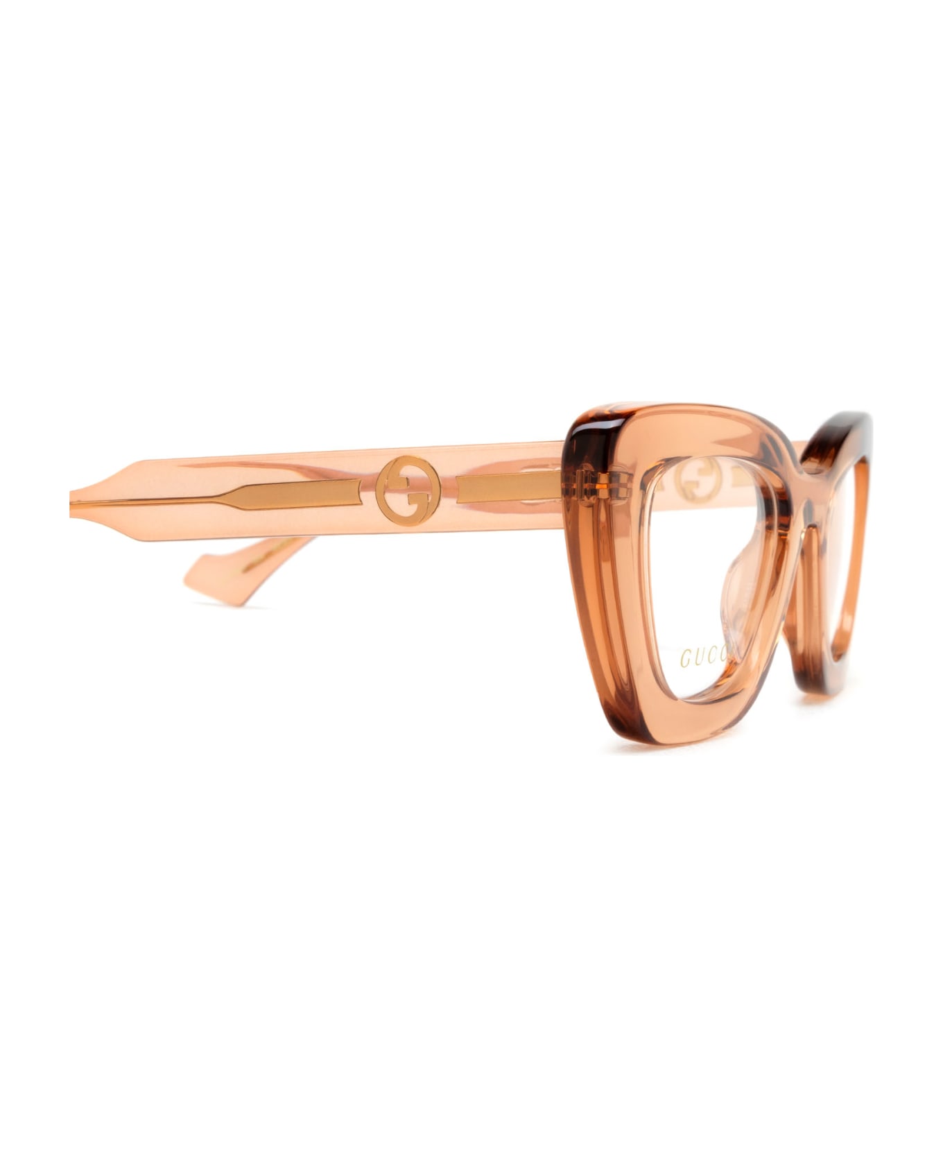 Gucci Eyewear Gg1555o Brown Glasses - Brown