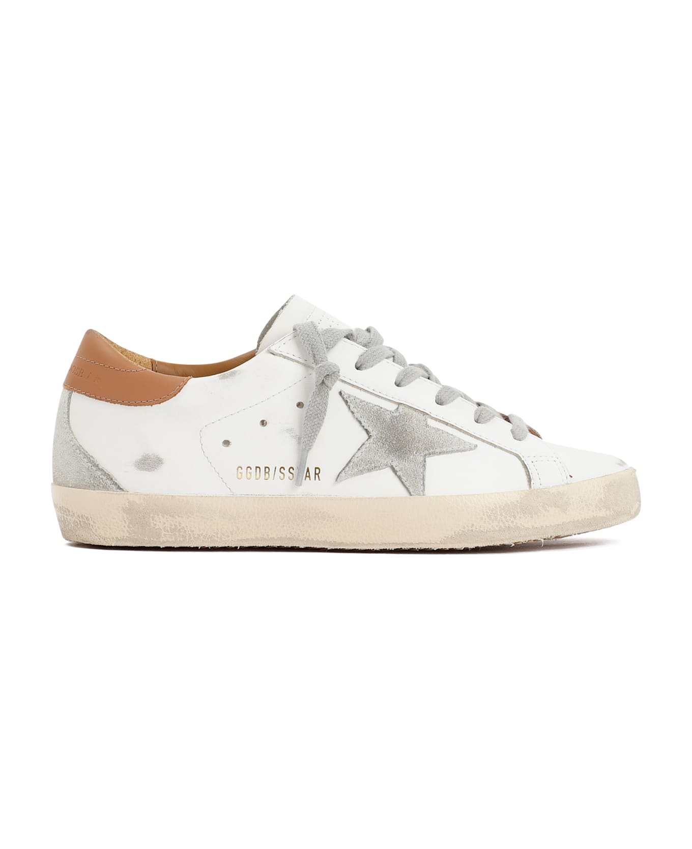 Golden Goose Super Star Sneakers - White Ice Light Brown