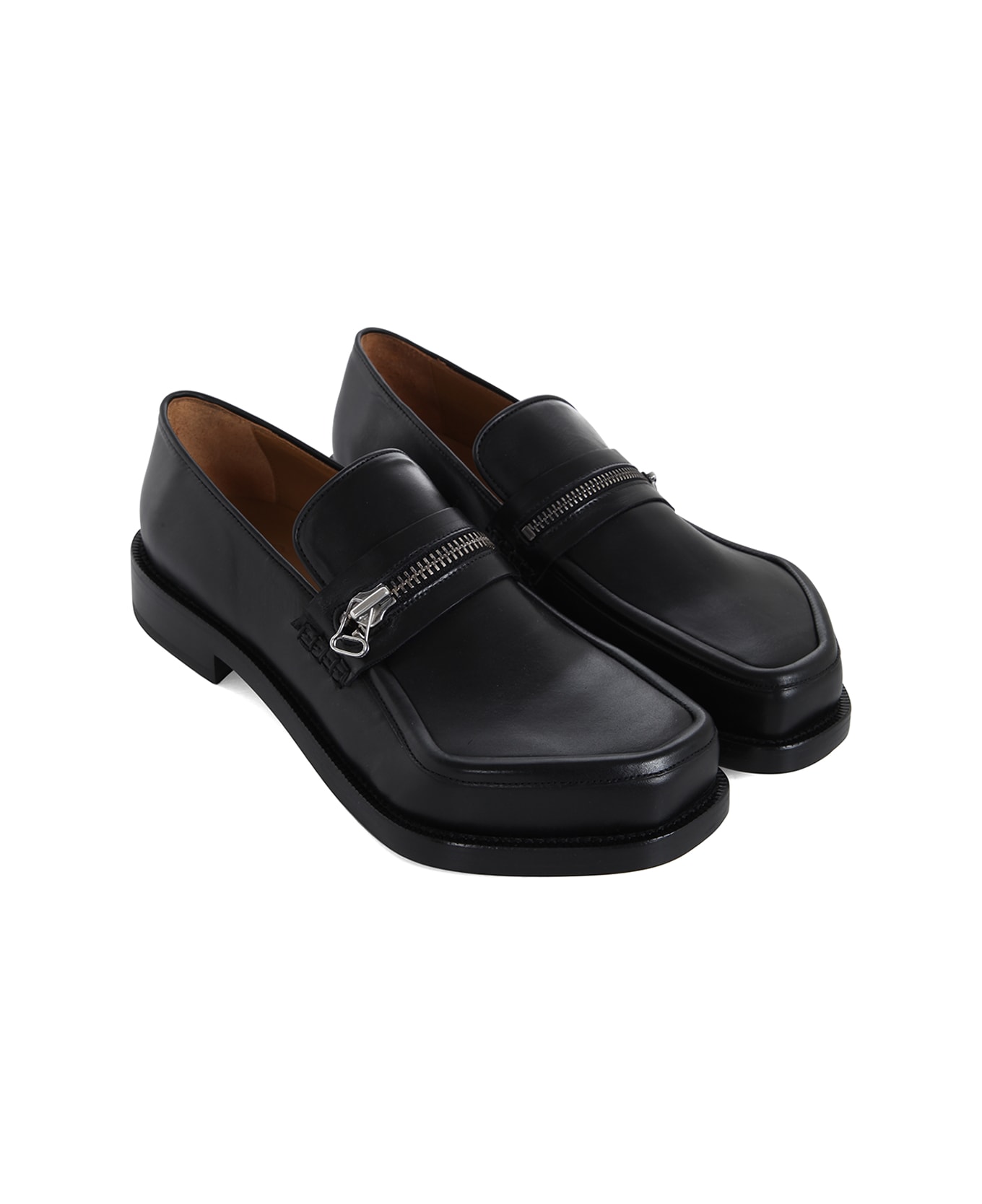 Magliano Zipped Monster Loafer With Different Zip Closure