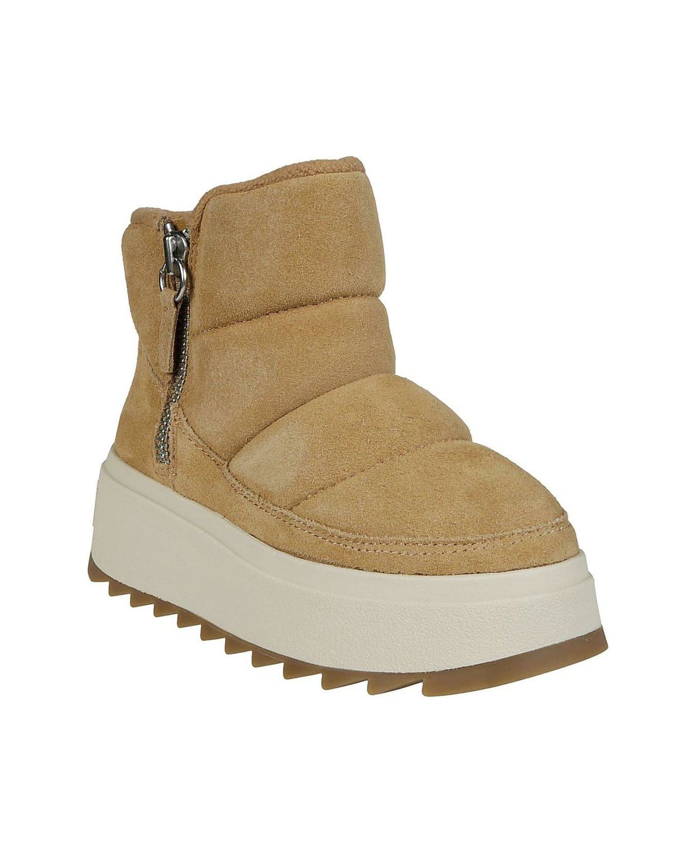 Ash Malica Bis Padded Boots - Camel