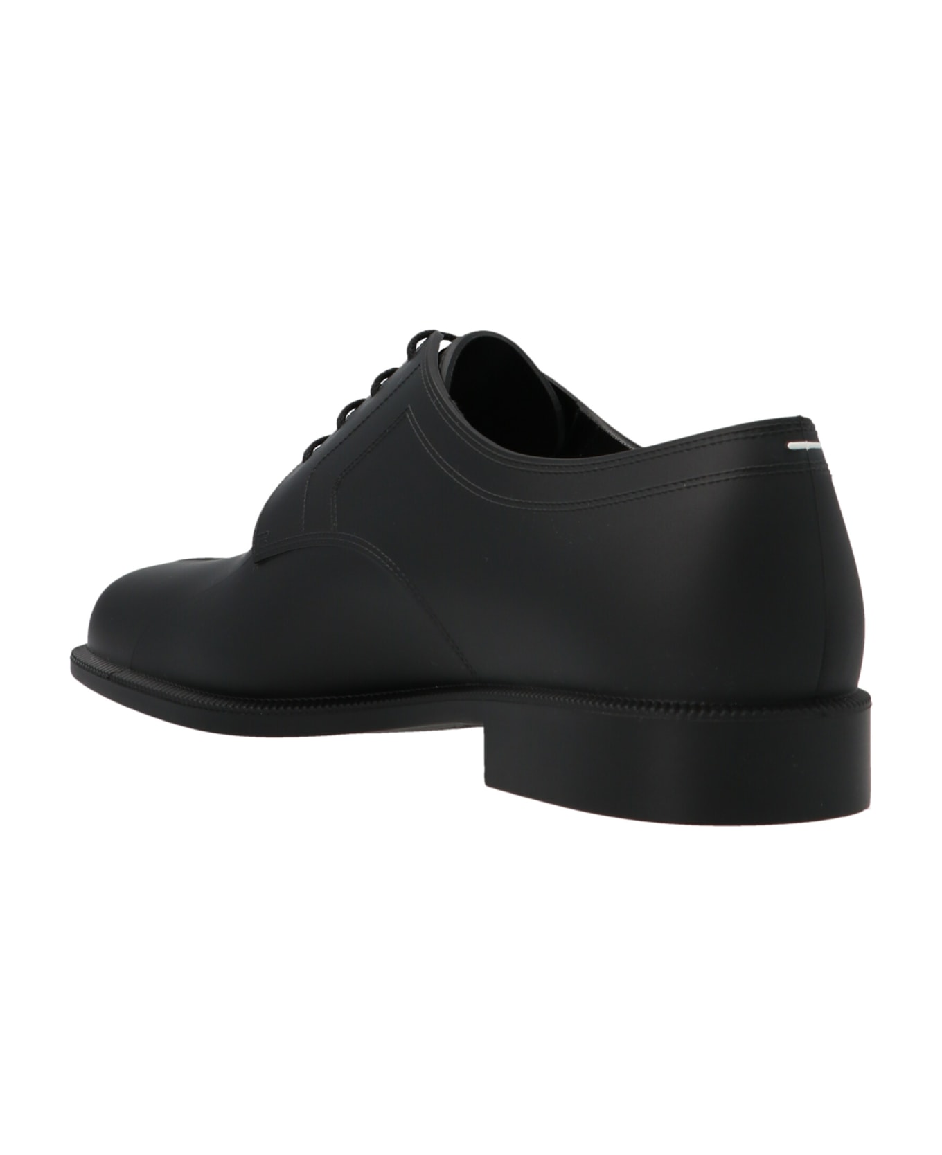 Maison Margiela Leather Lace-up Shoe - Black  
