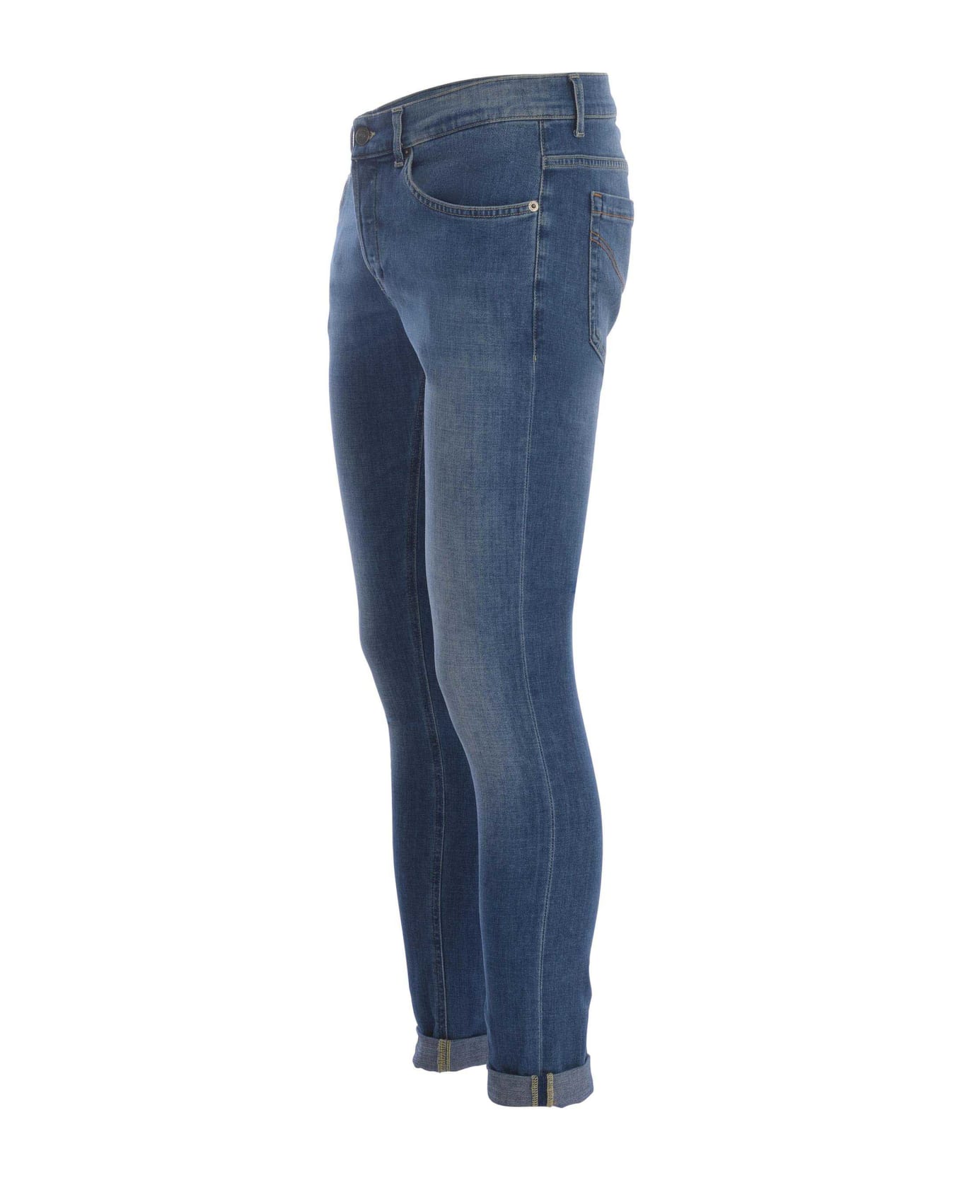 Dondup Jeans Dondup "george" Made Of Stretch Denim - Denim azzurro