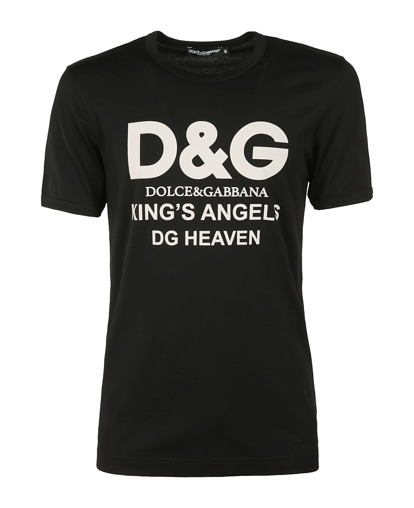 Dolce & Gabbana Printed T-shirt - black