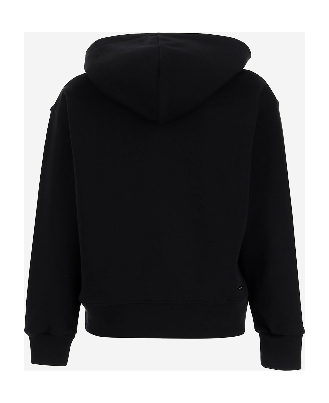 AMIRI Cotton Sweatshirt With Logo - Black