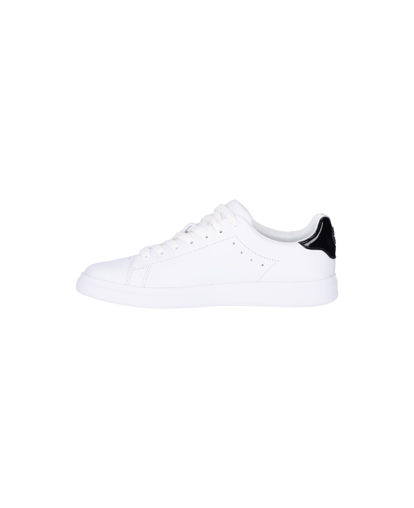 Tory Burch Leather Sneakers - White