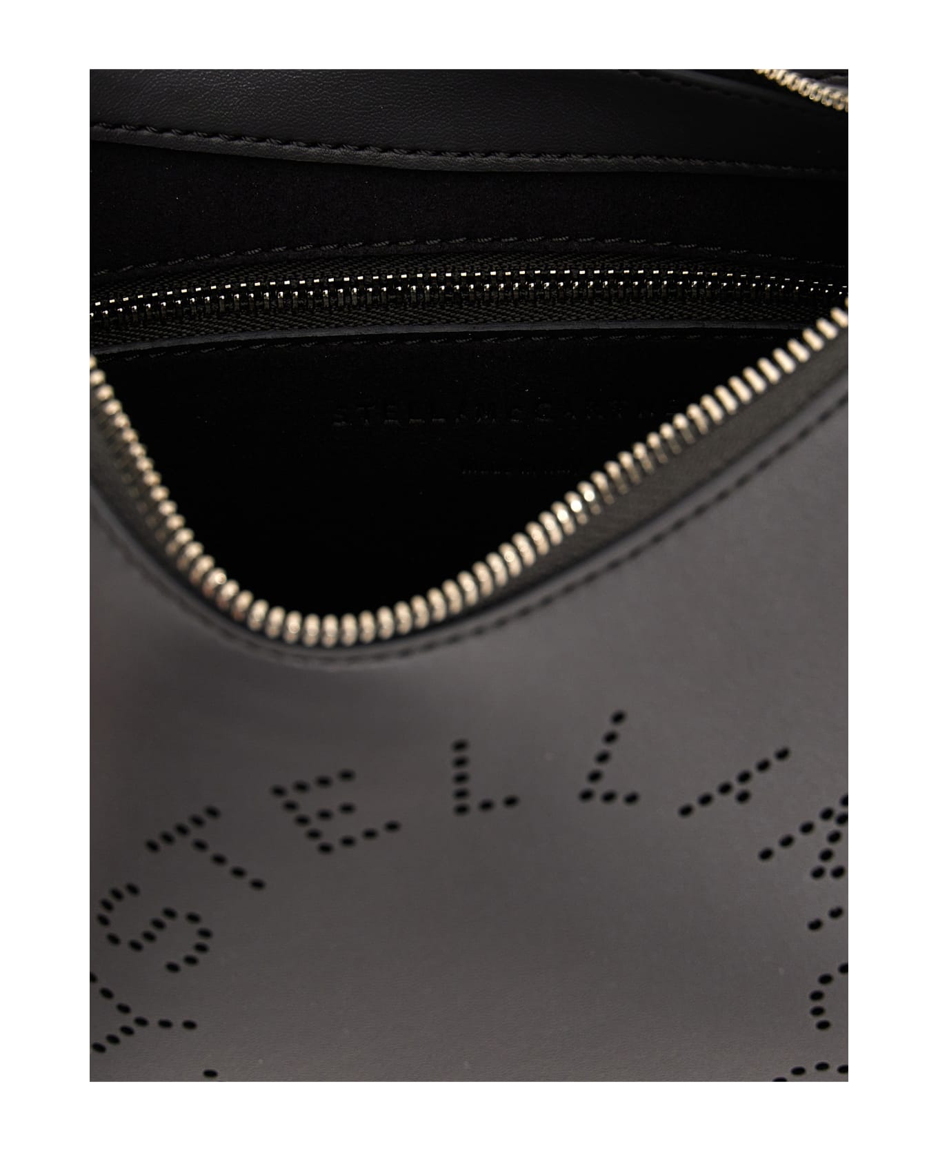 Stella McCartney 'logo' Small Shoulder Bag - Gray