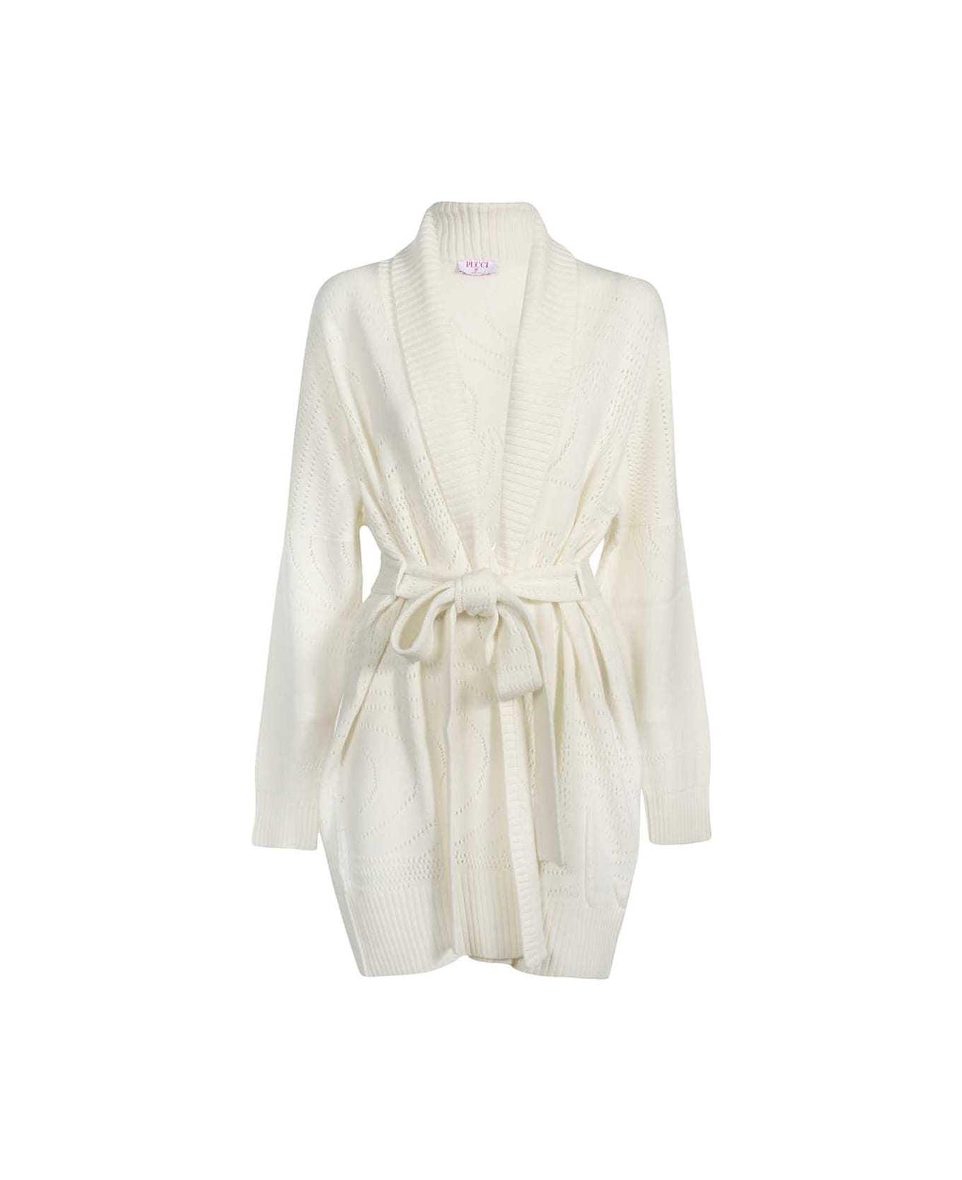 Pucci Cashmere Cardigan - White