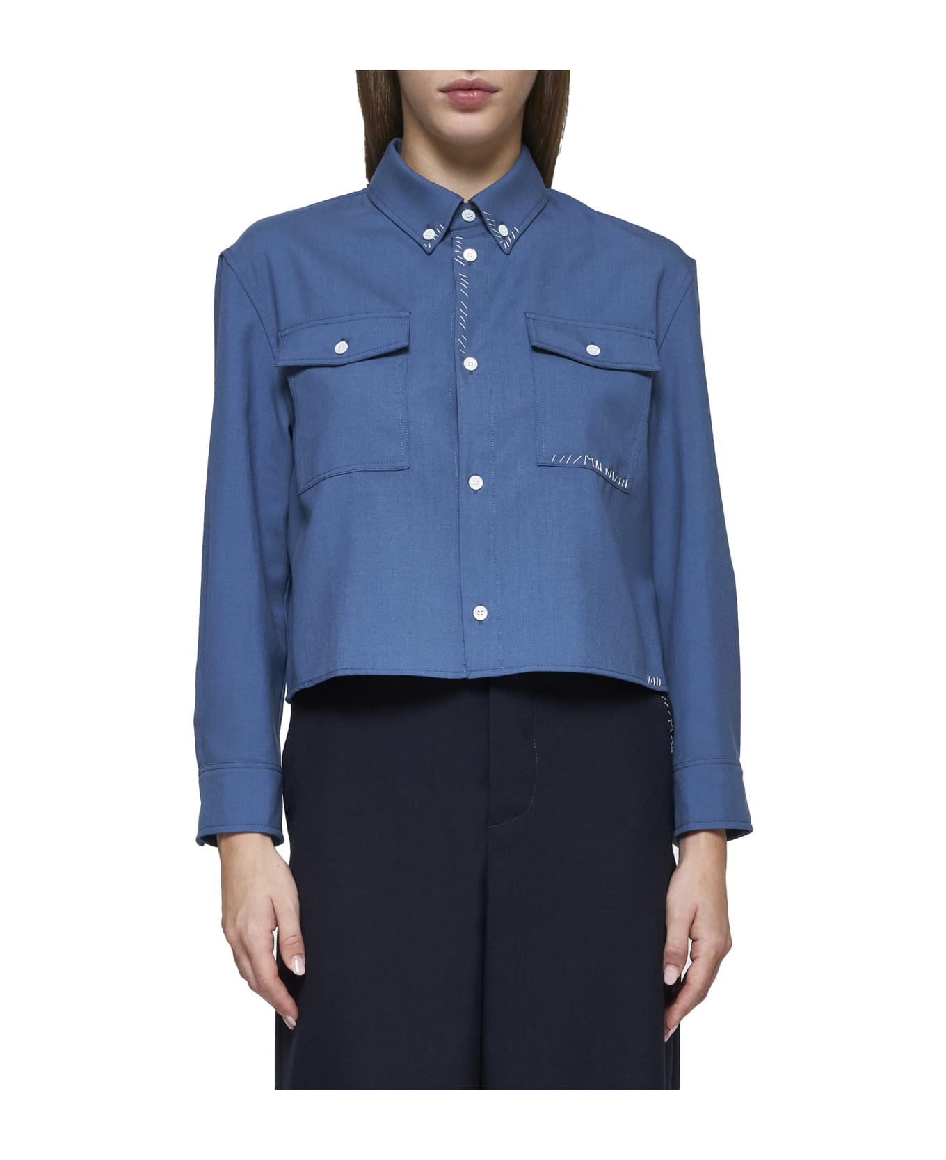 Marni Shirt - Sapphire blue