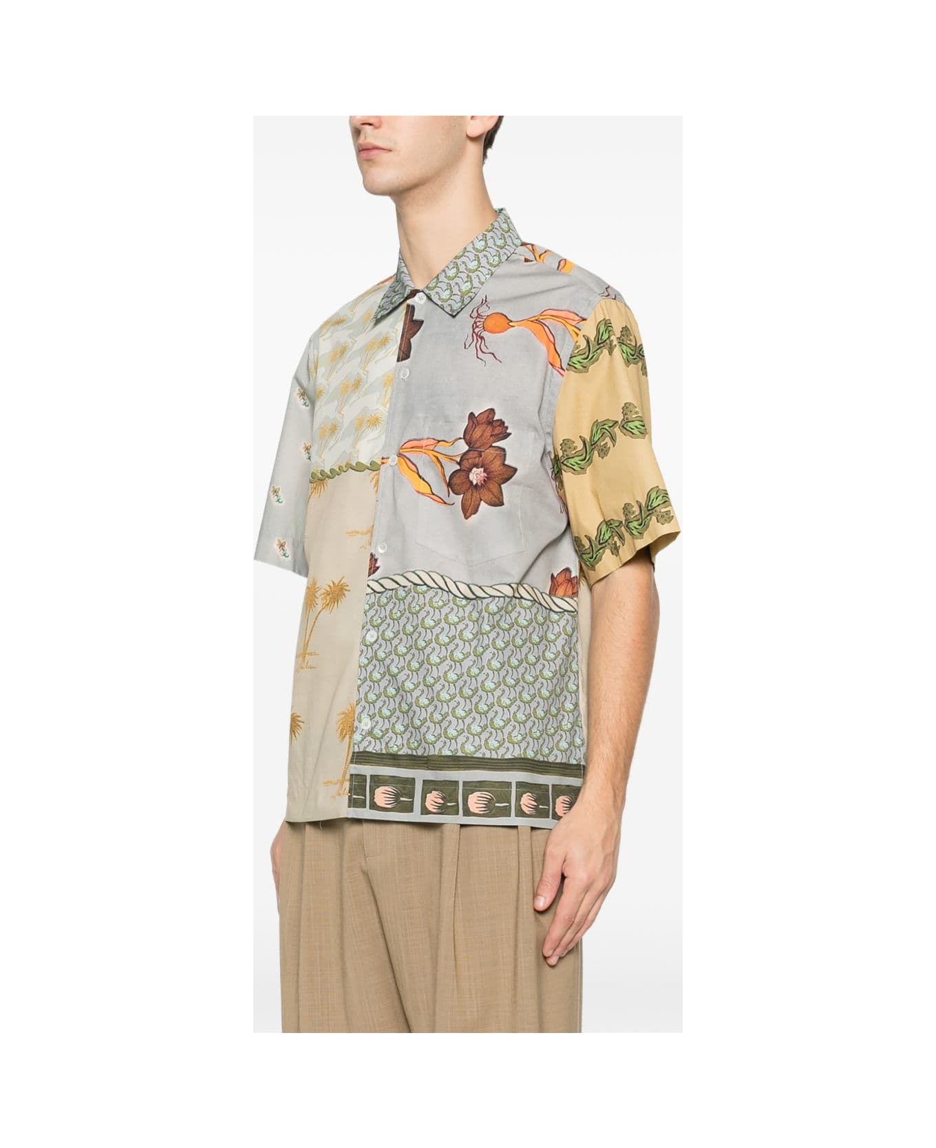 Paul Smith Printed Cotton Shirt - MultiColour