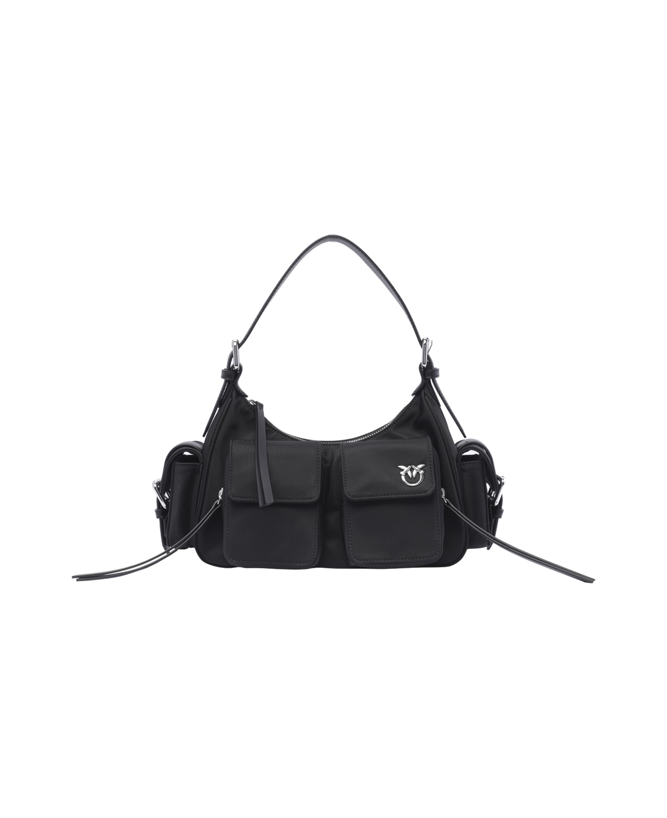Pinko Cargo Shoulder Bag - Black