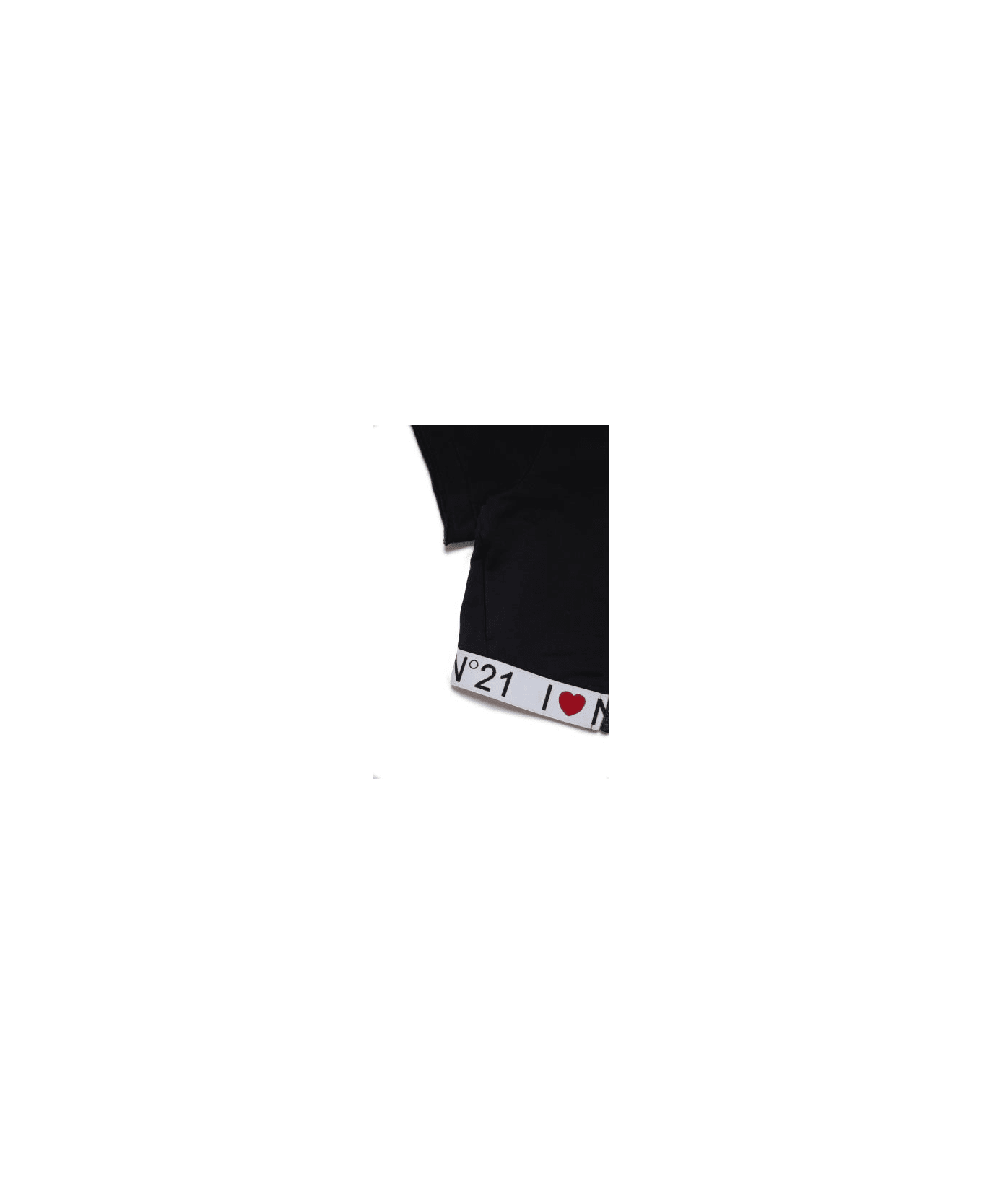 N.21 Felpa Con Logo - Black ニットウェア＆スウェットシャツ