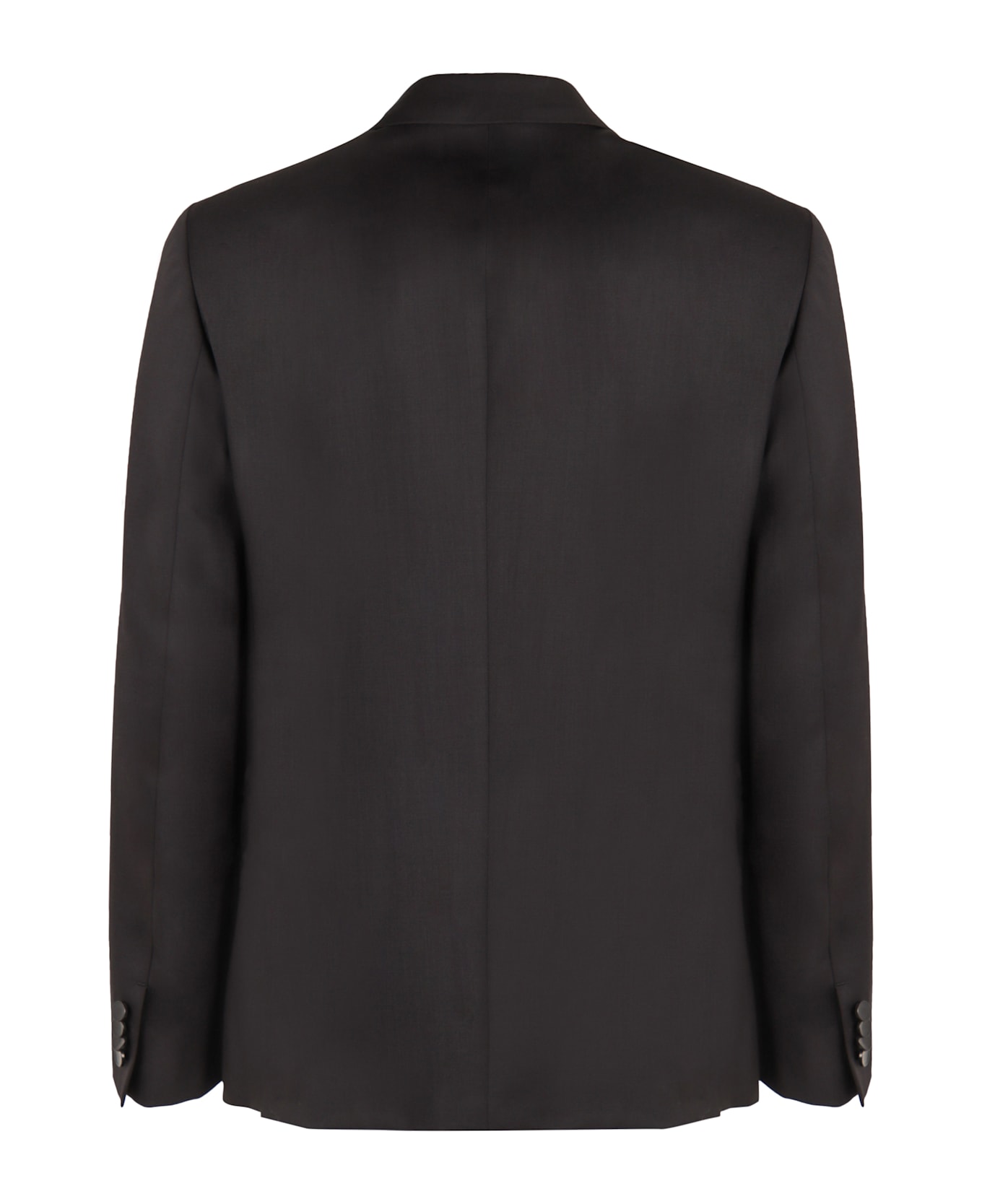 Calvin Klein Wool Single-breasted Blazer - black