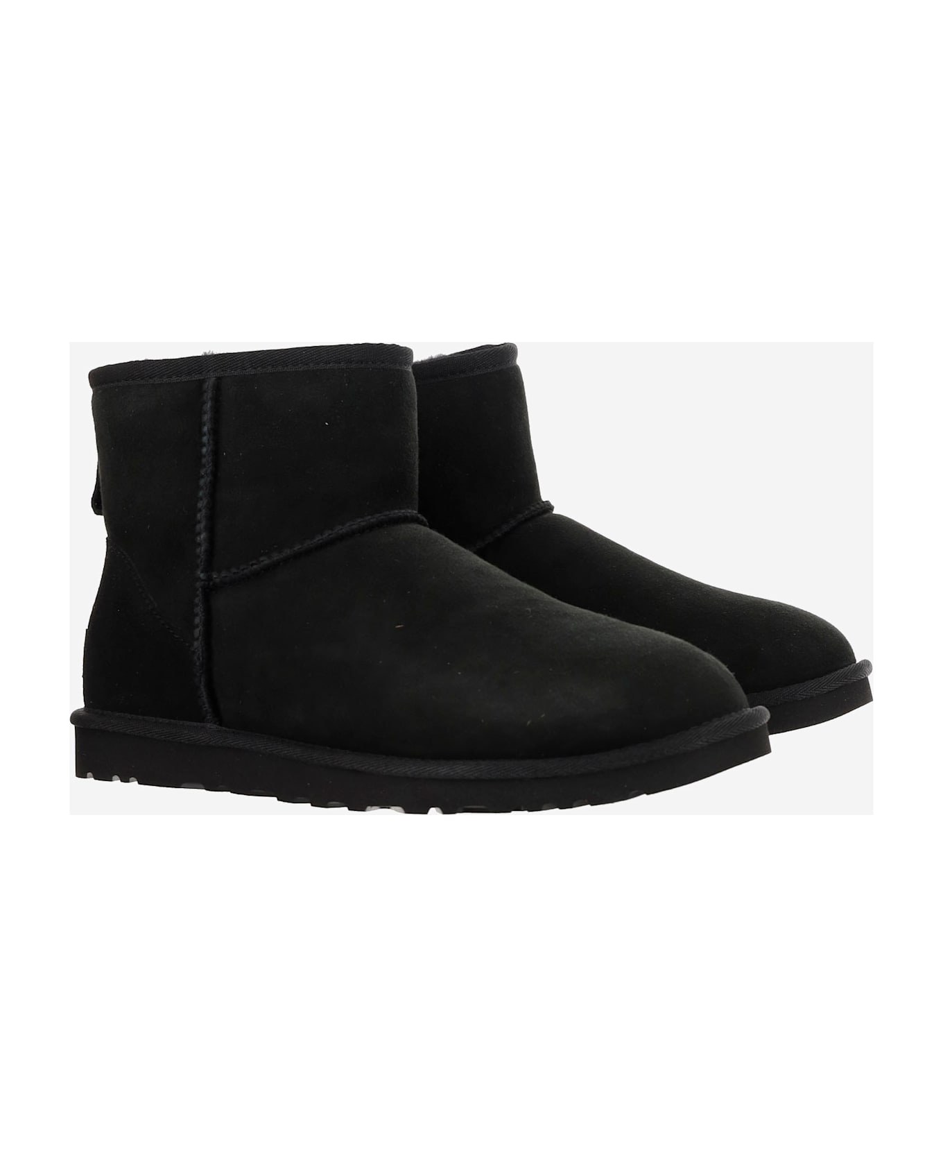 UGG Classic Mini Ankle Boots - Black ブーツ