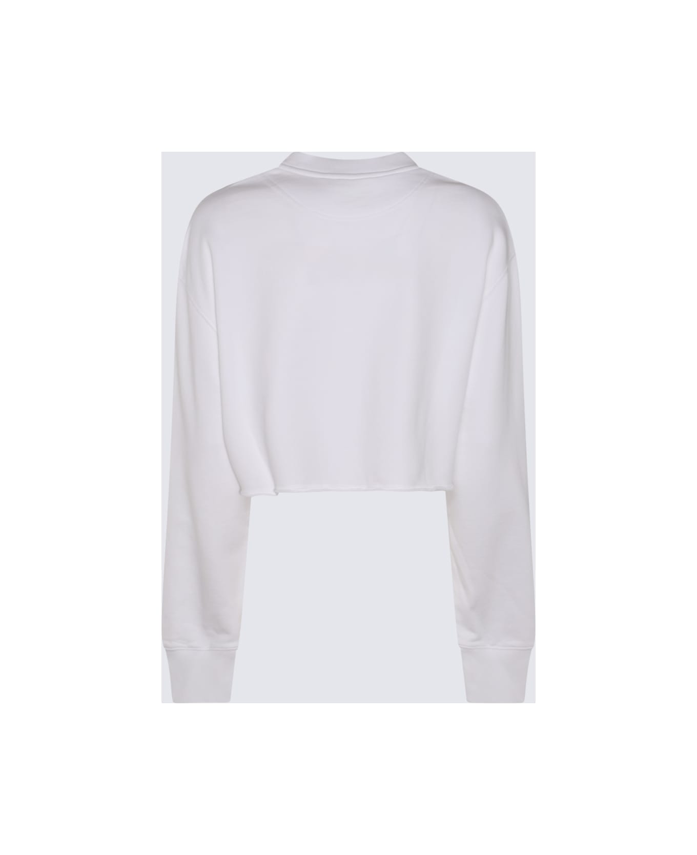 Stella McCartney White Cotton Sweatshirt - PURE WHITE
