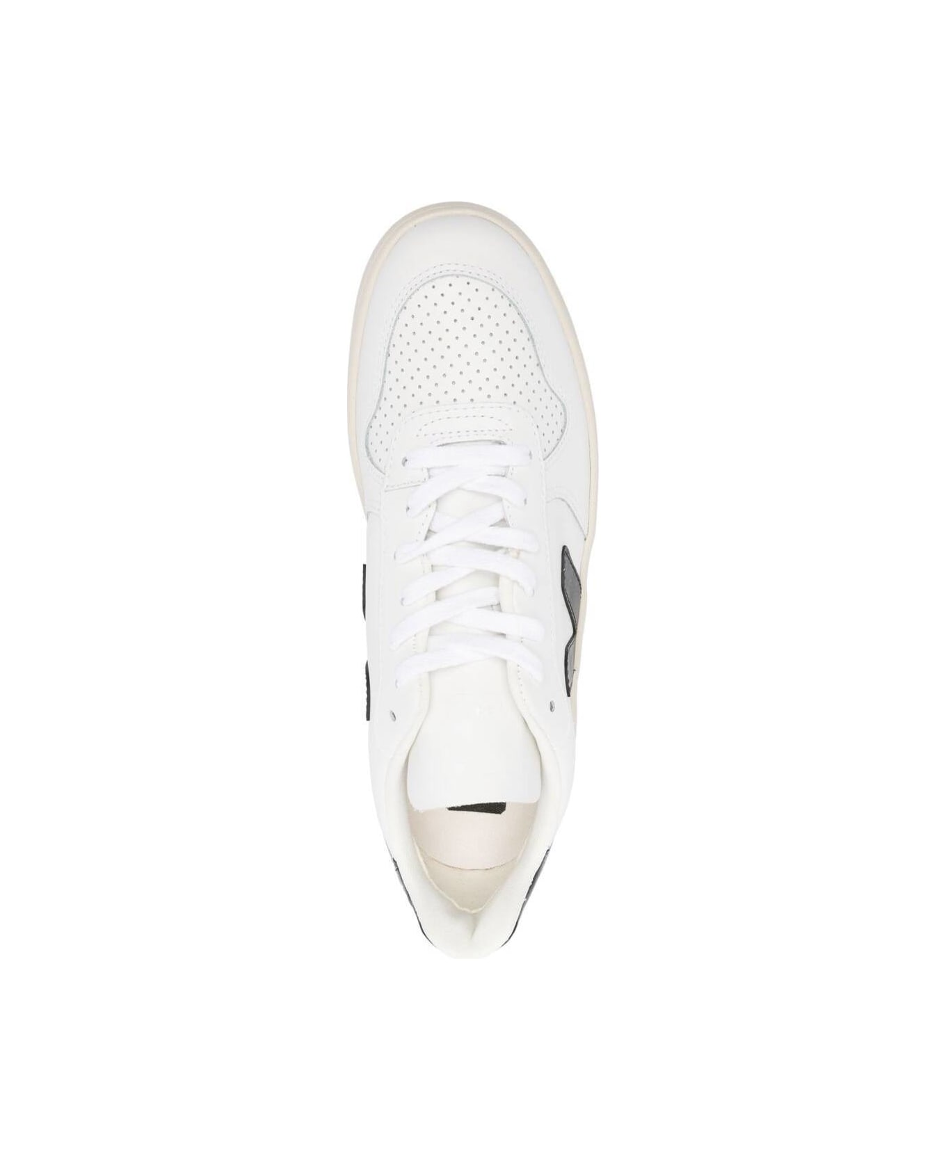 Veja 'v10' White Low-top Sneakers With Logo In Vegan Leather Man Veja - White