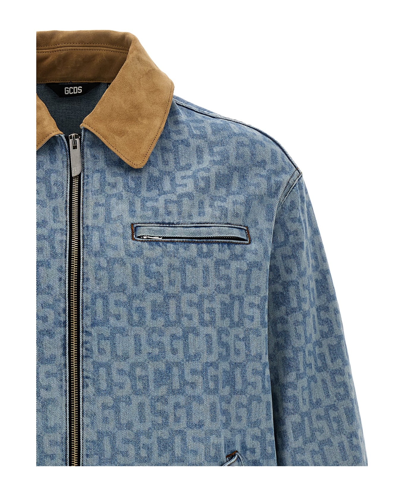GCDS 'monogram' Jacket - Light Blue ジャケット