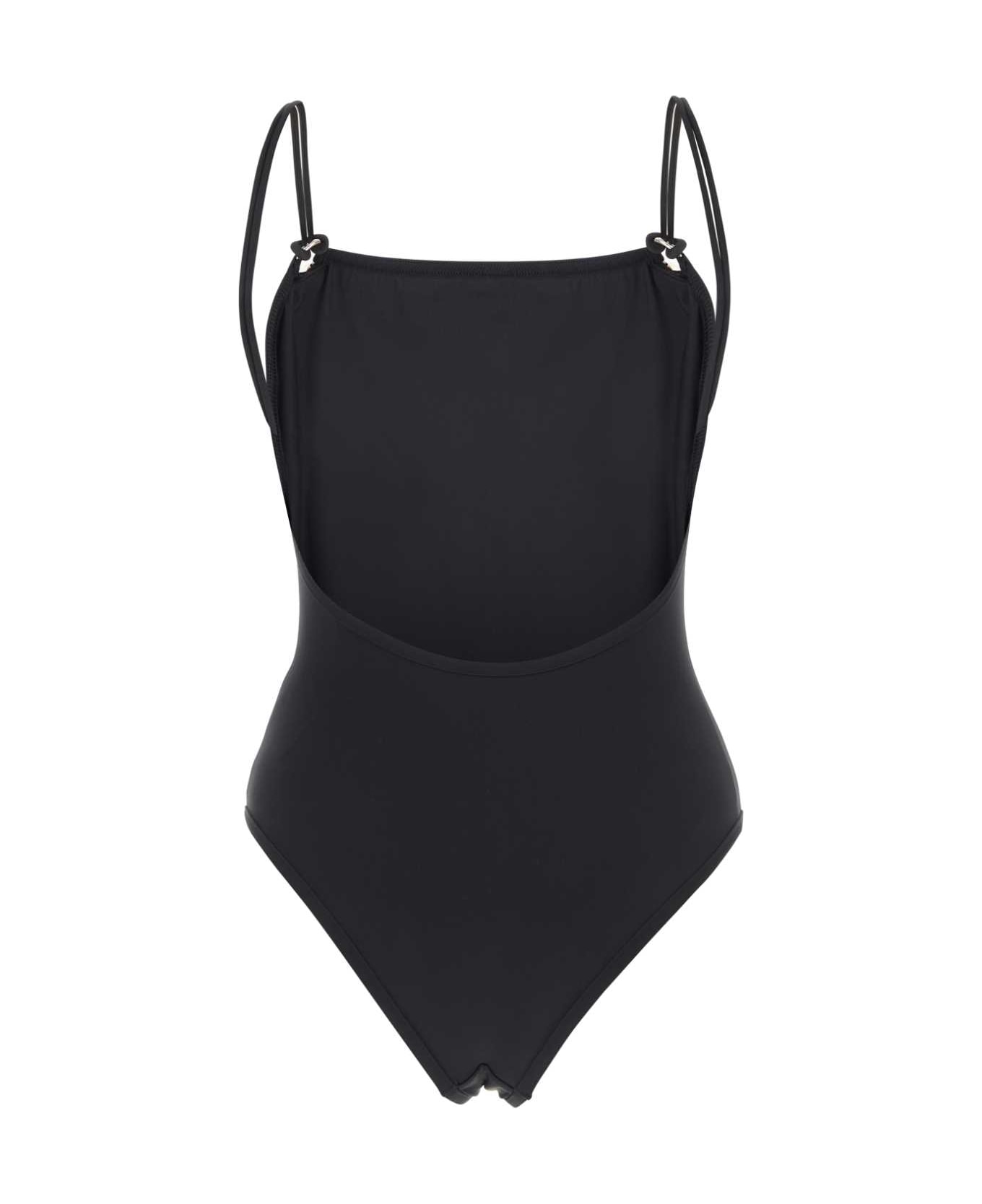 Bottega Veneta Stretch Nylon Drop Swimsuit - NAVY