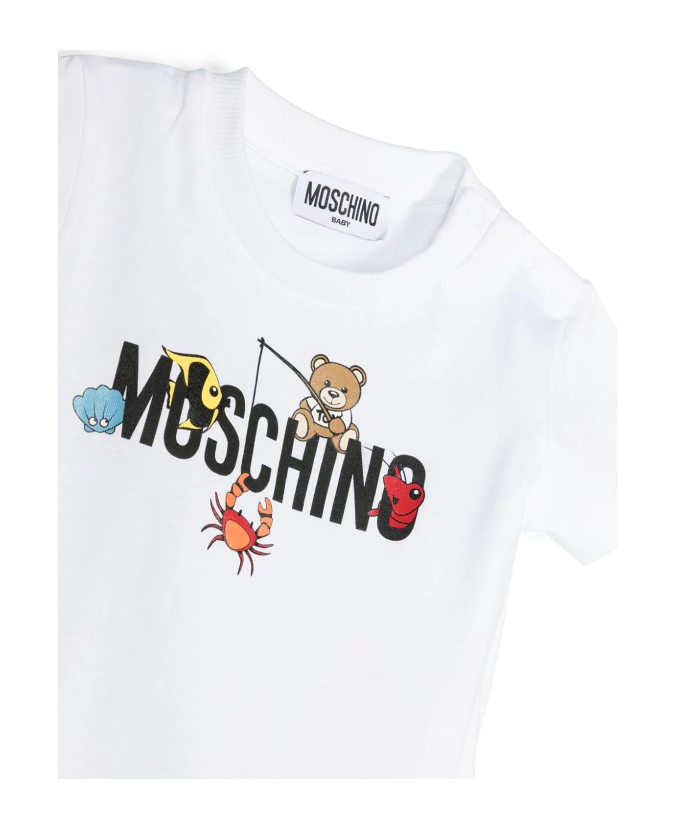 Moschino Kids Dresses White - White