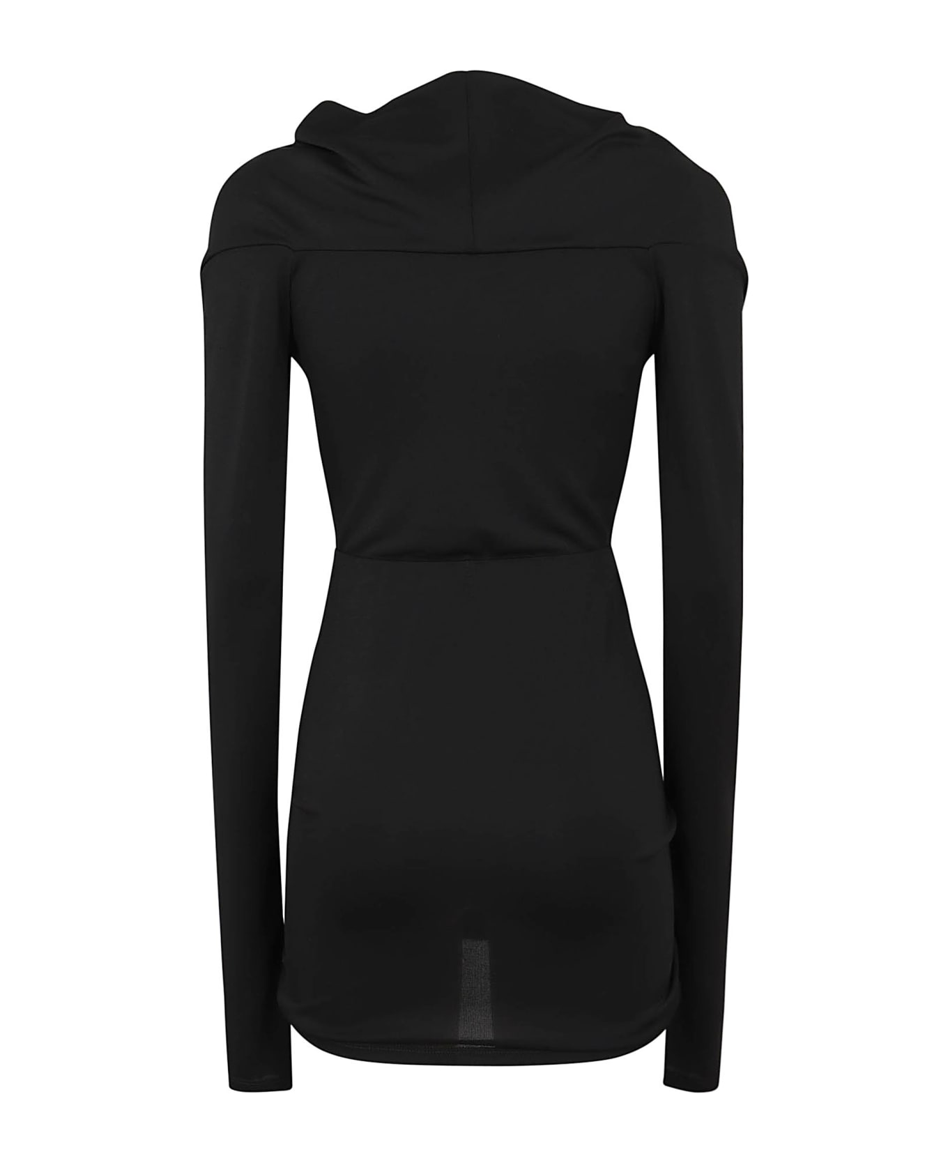 The Andamane Kendall Mini - Offshoulder Mini Dress - Black