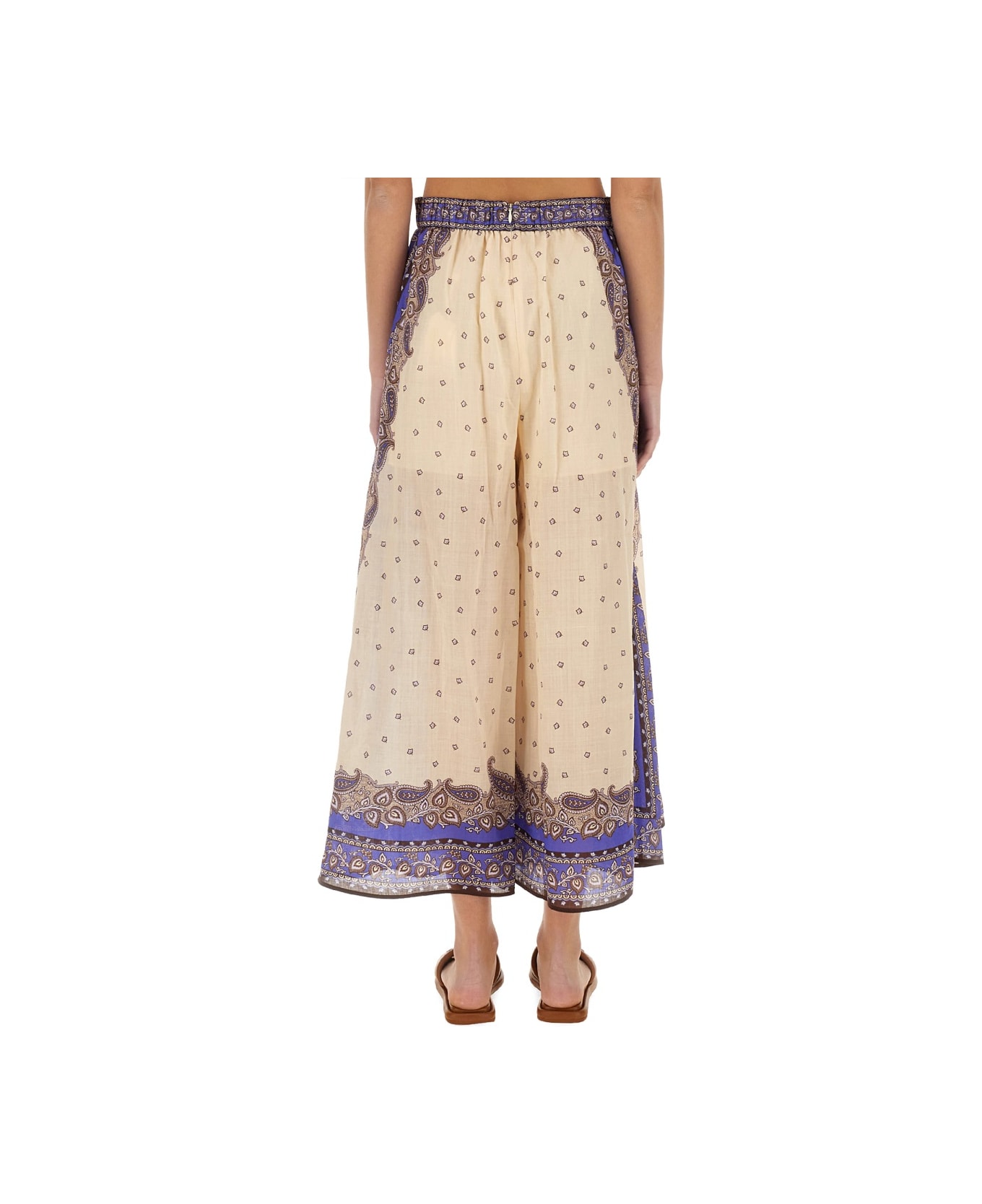 Zimmermann Cropped Pants - MULTICOLOUR