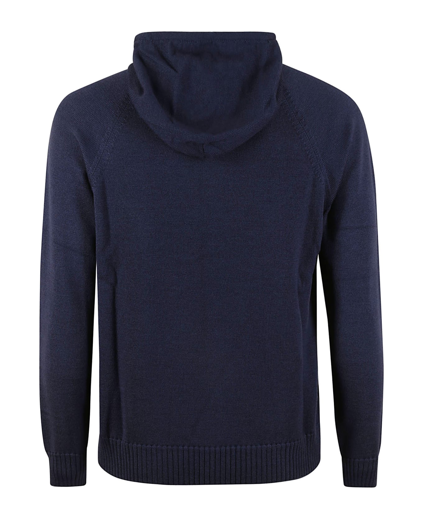 Drumohr Sweater Hoodie - Blue
