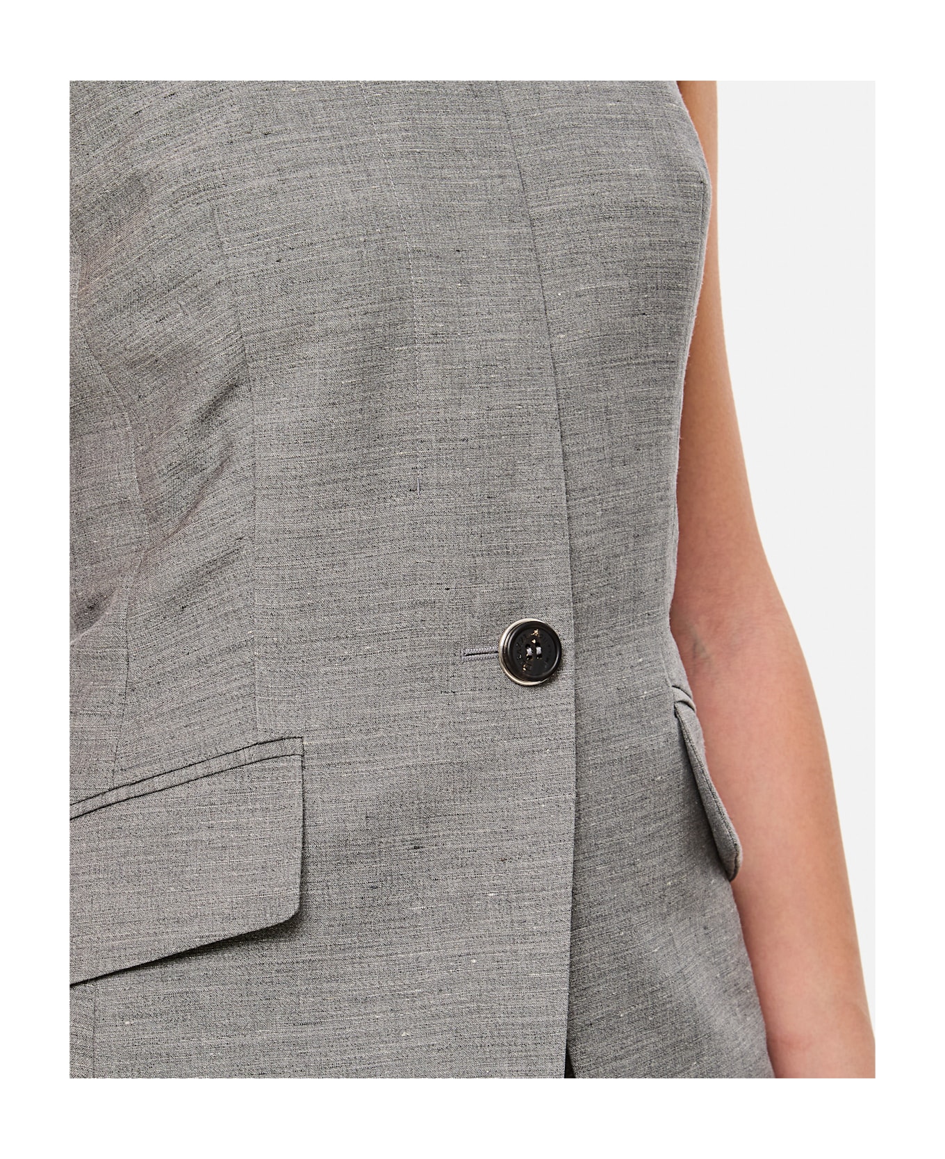 Durazzi Milano Gilet Tailleur - Grey