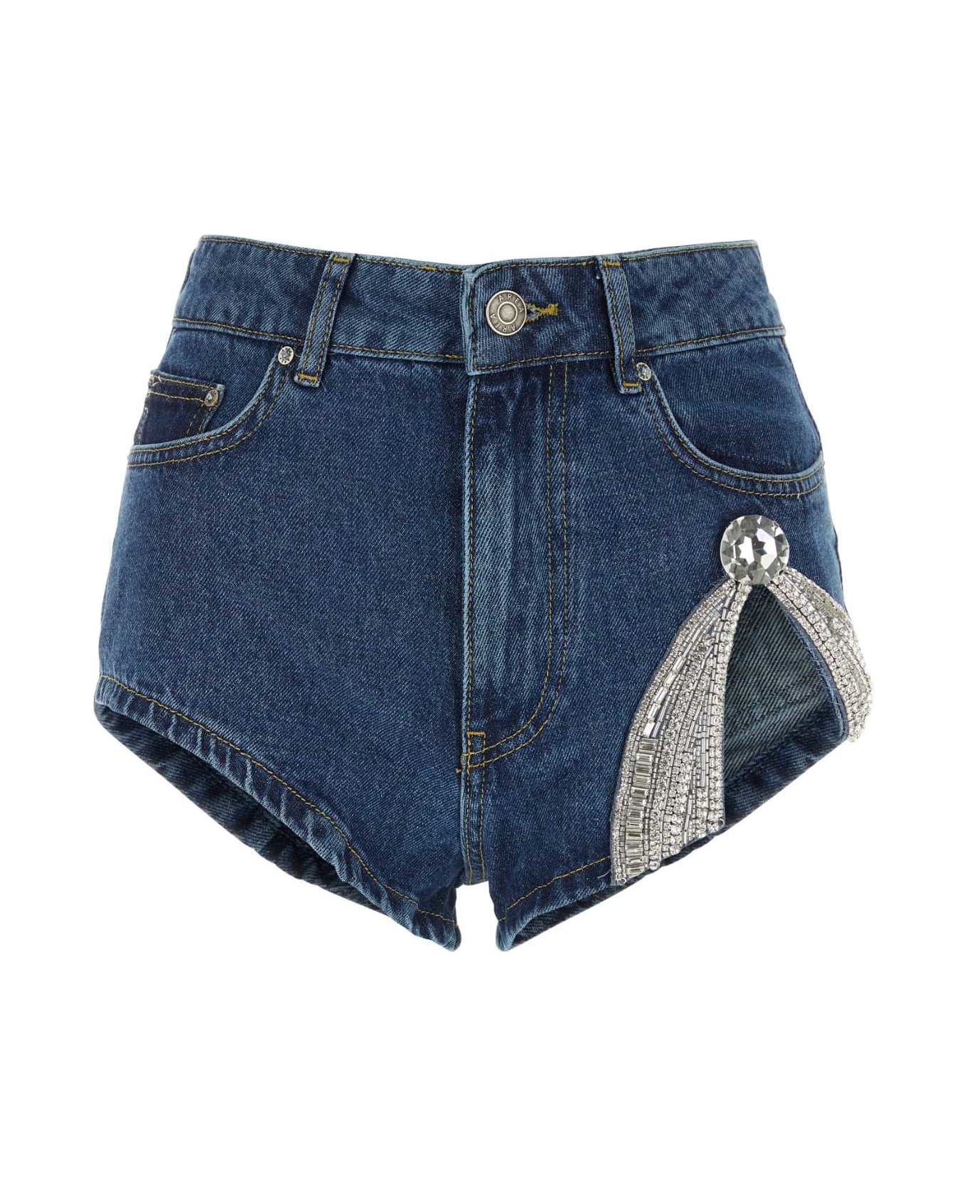 AREA Denim Shorts - LIGHTBLUE ショートパンツ