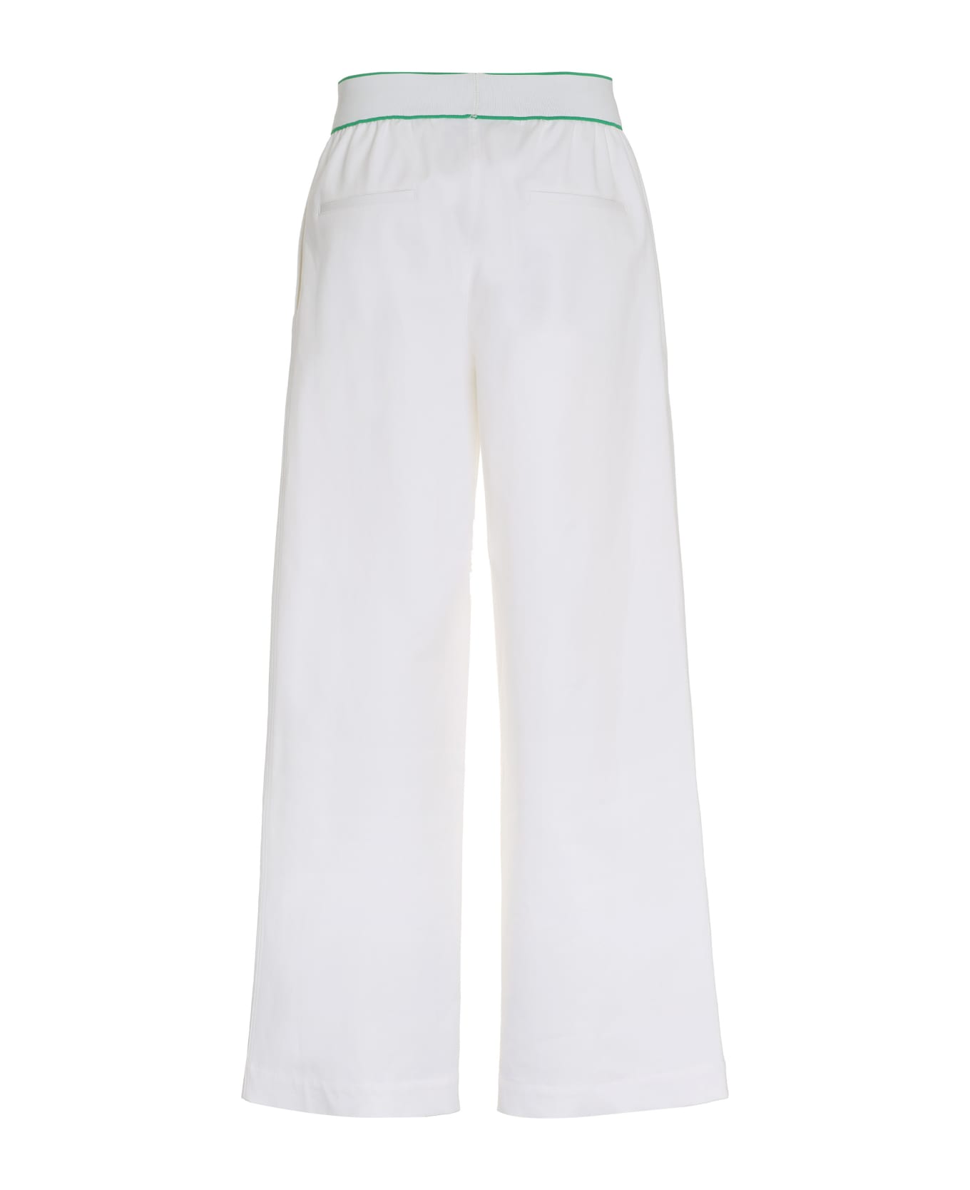 Bottega Veneta Wide-leg Trousers - White