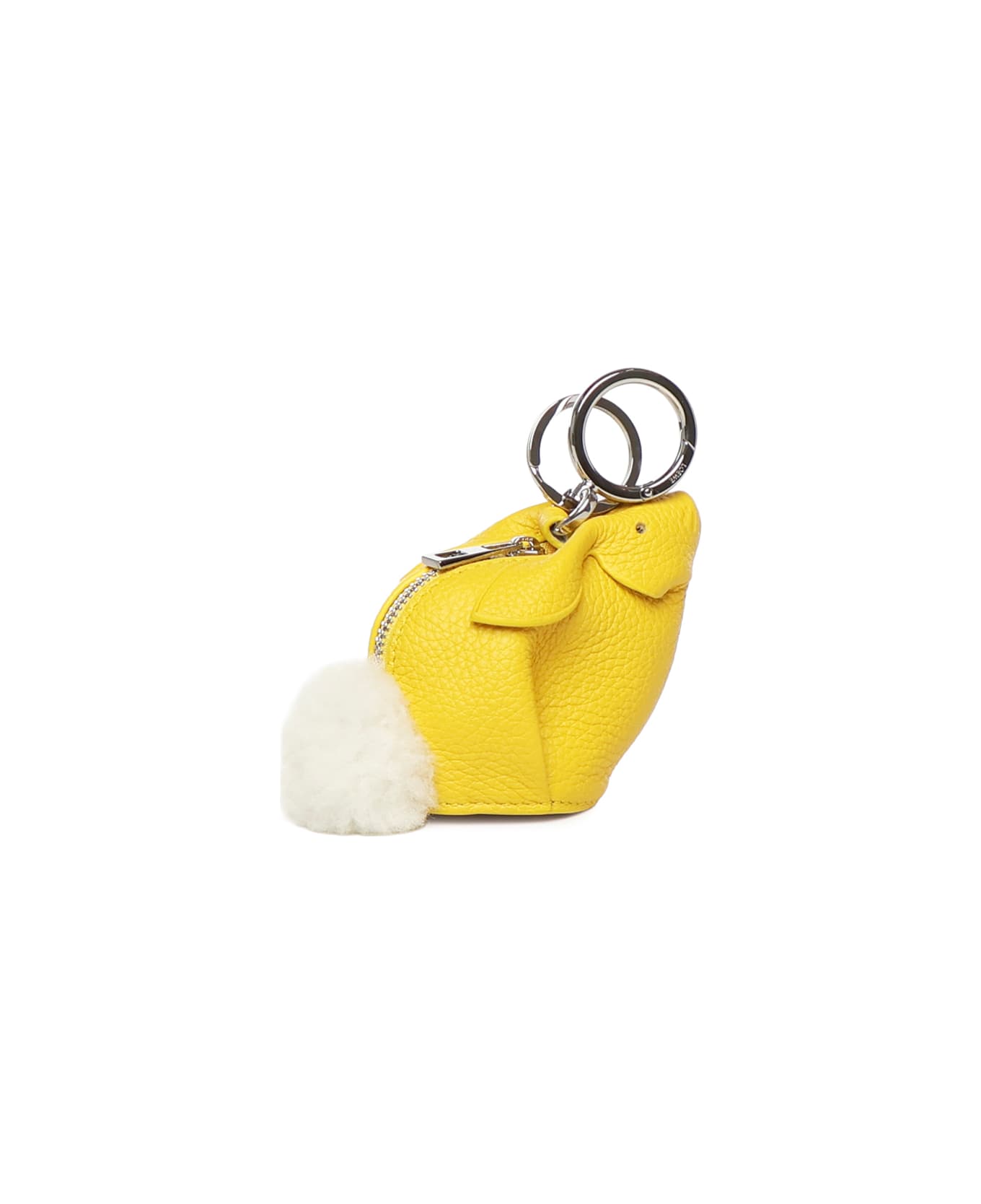 Loewe Calfskin Bunny Charm - Yellow