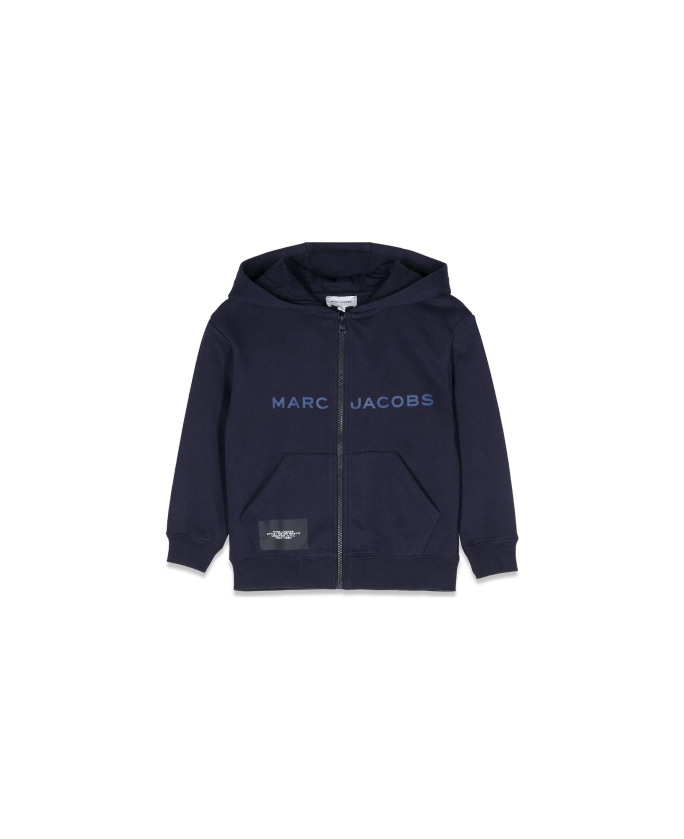 Little Marc Jacobs Zipper Hoodie - BLUE ニットウェア＆スウェットシャツ