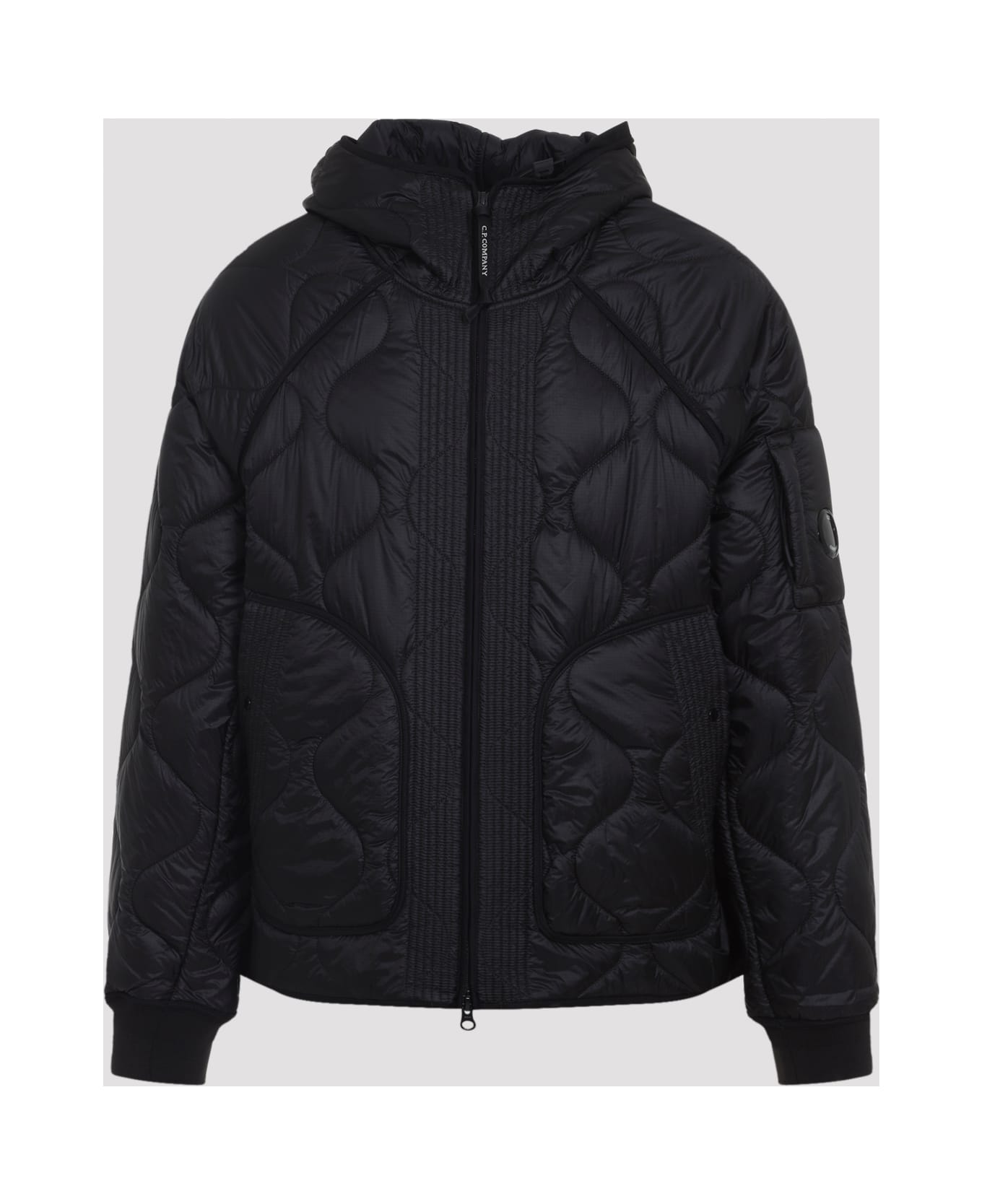 C.P. Company Outerwear Medium Jacket In Liner - Black