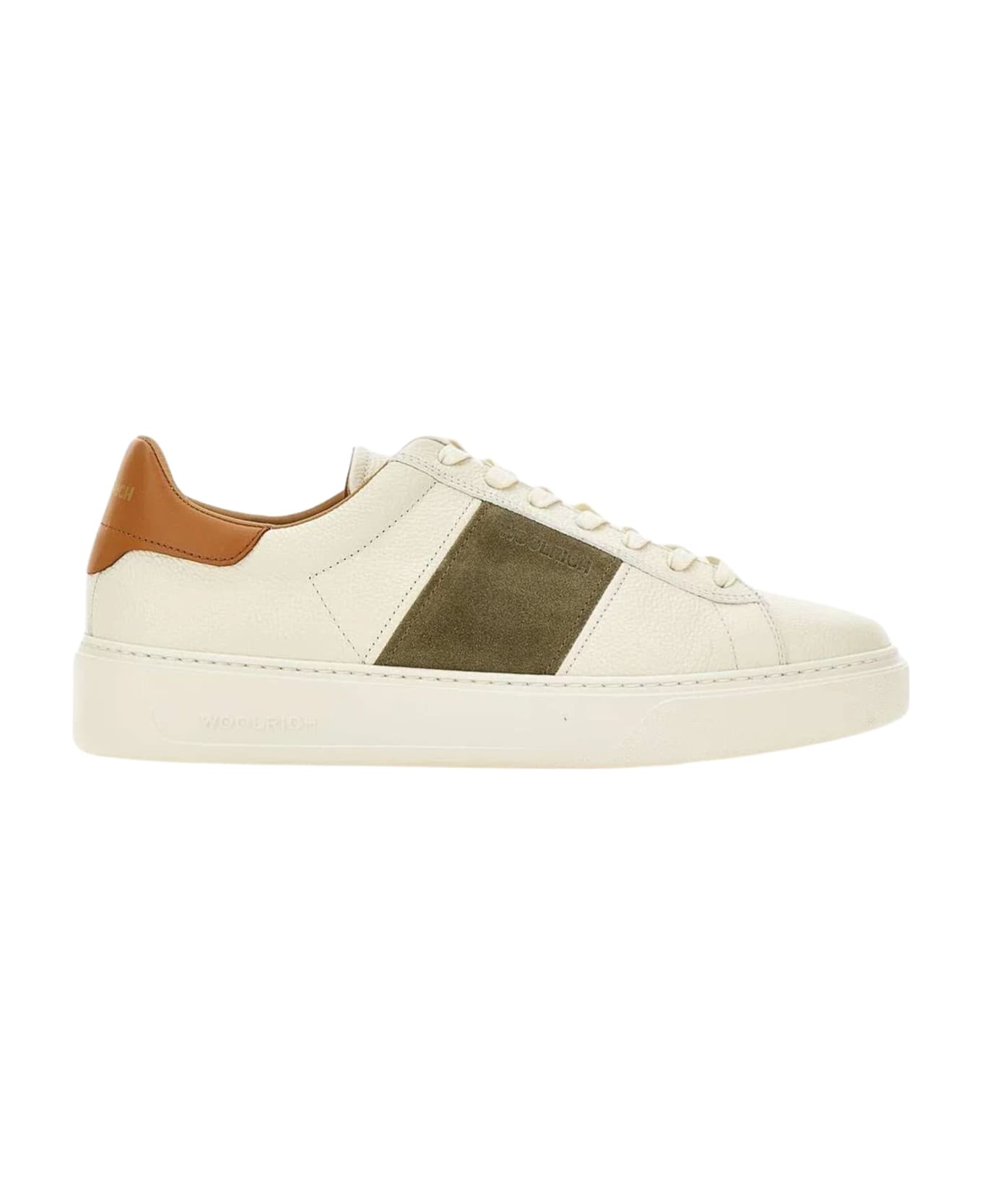 Woolrich Classic Court Blubber Sneaker - White
