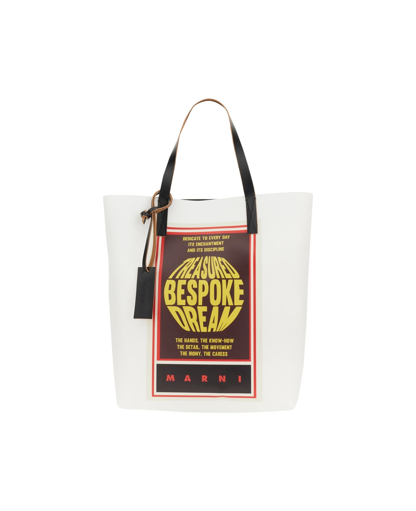 Marni Tribeca Shopping Bag - MULTICOLOUR トートバッグ