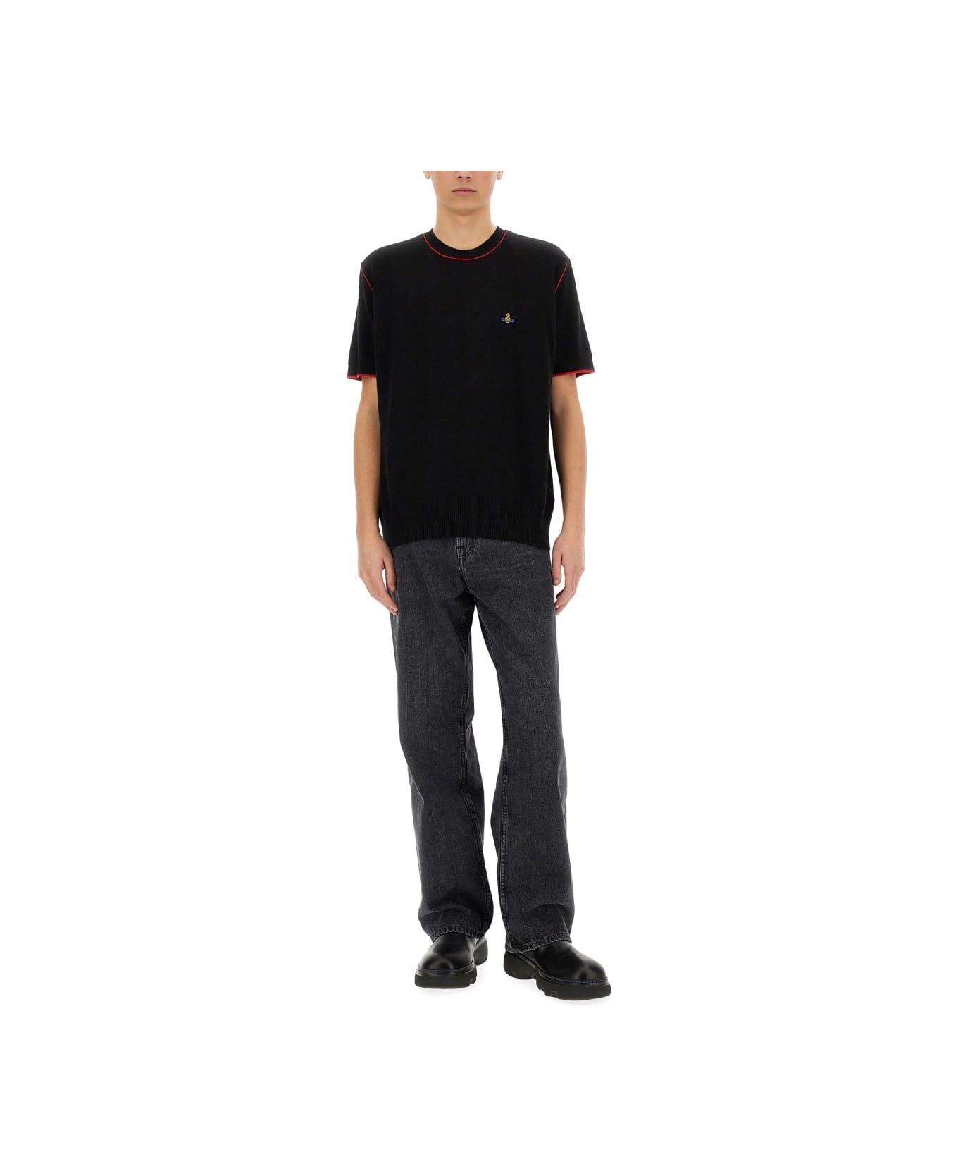 Vivienne Westwood T-shirt "alex" - BLACK