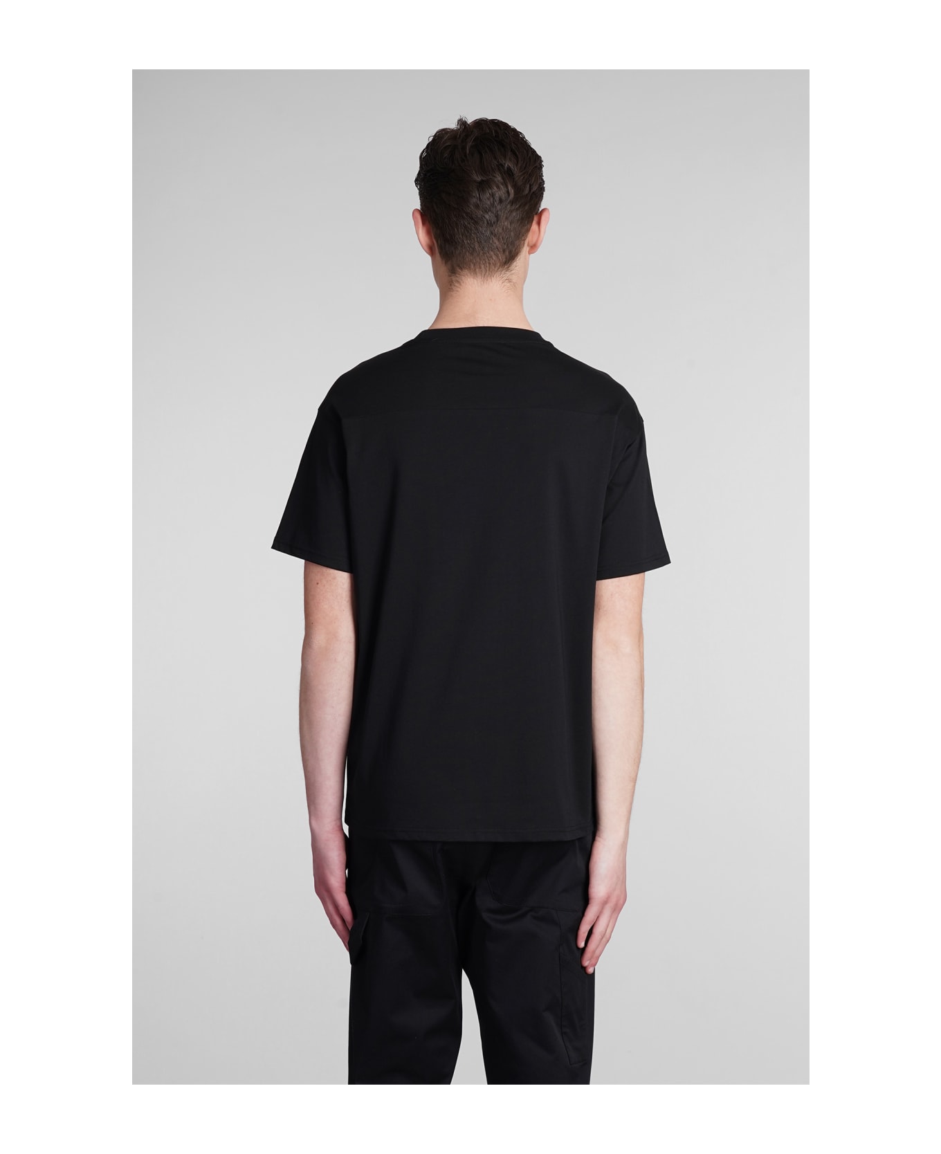 Low Brand B229 T-shirt In Black Cotton - black