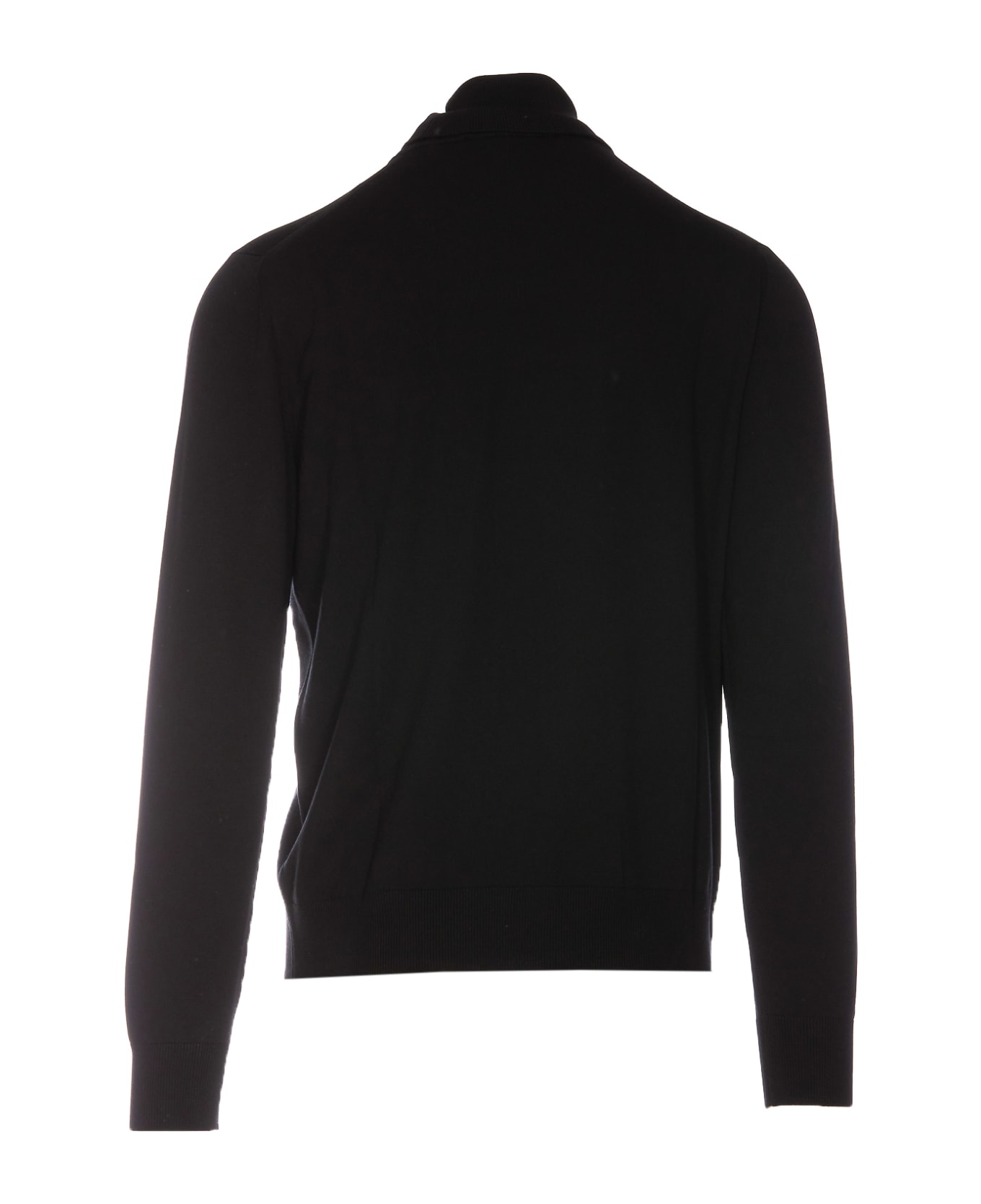 Dolce & Gabbana Logo Patch Sweater - Black