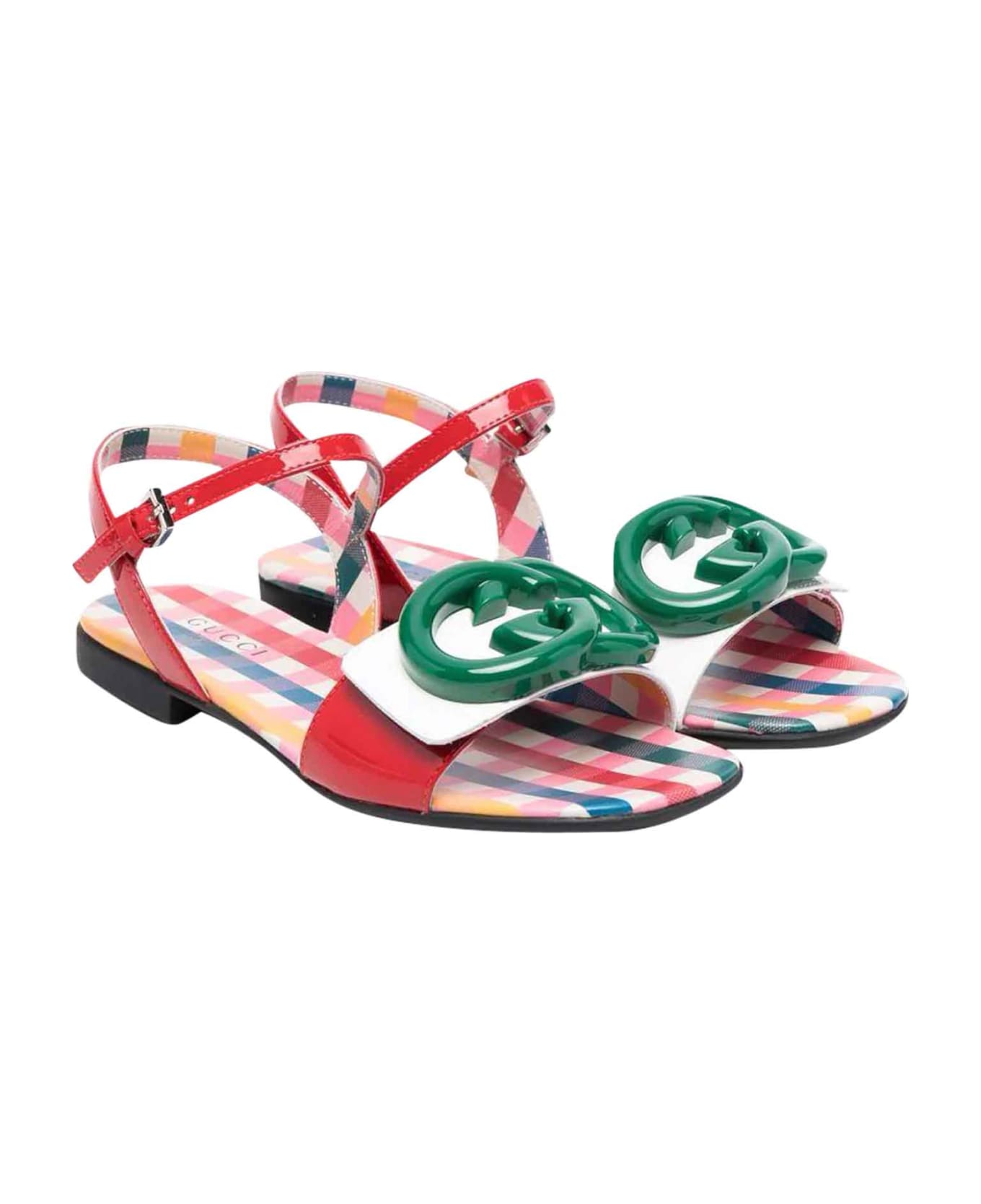 Gucci Multicolor Sandals Girl - Multicolor
