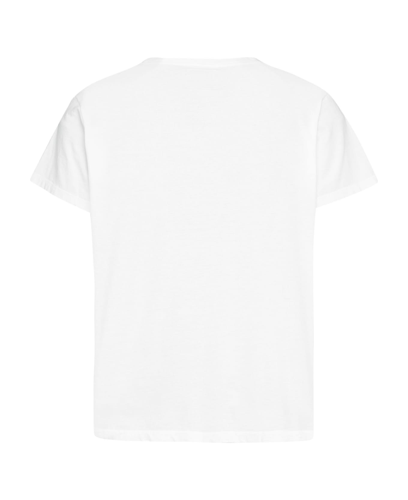 Paul&Shark Printed Cotton T-shirt - White