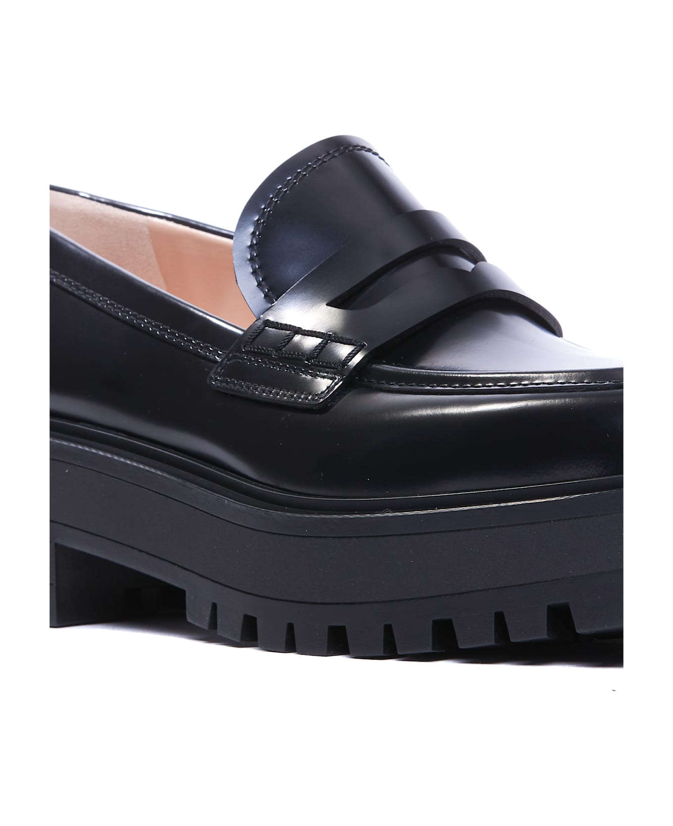 Gianvito Rossi Loafers - Black